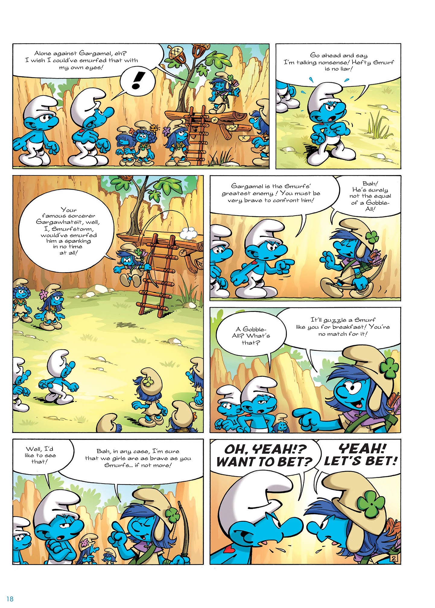 Read online The Smurfs Tales comic -  Issue # TPB 3 (Part 1) - 20