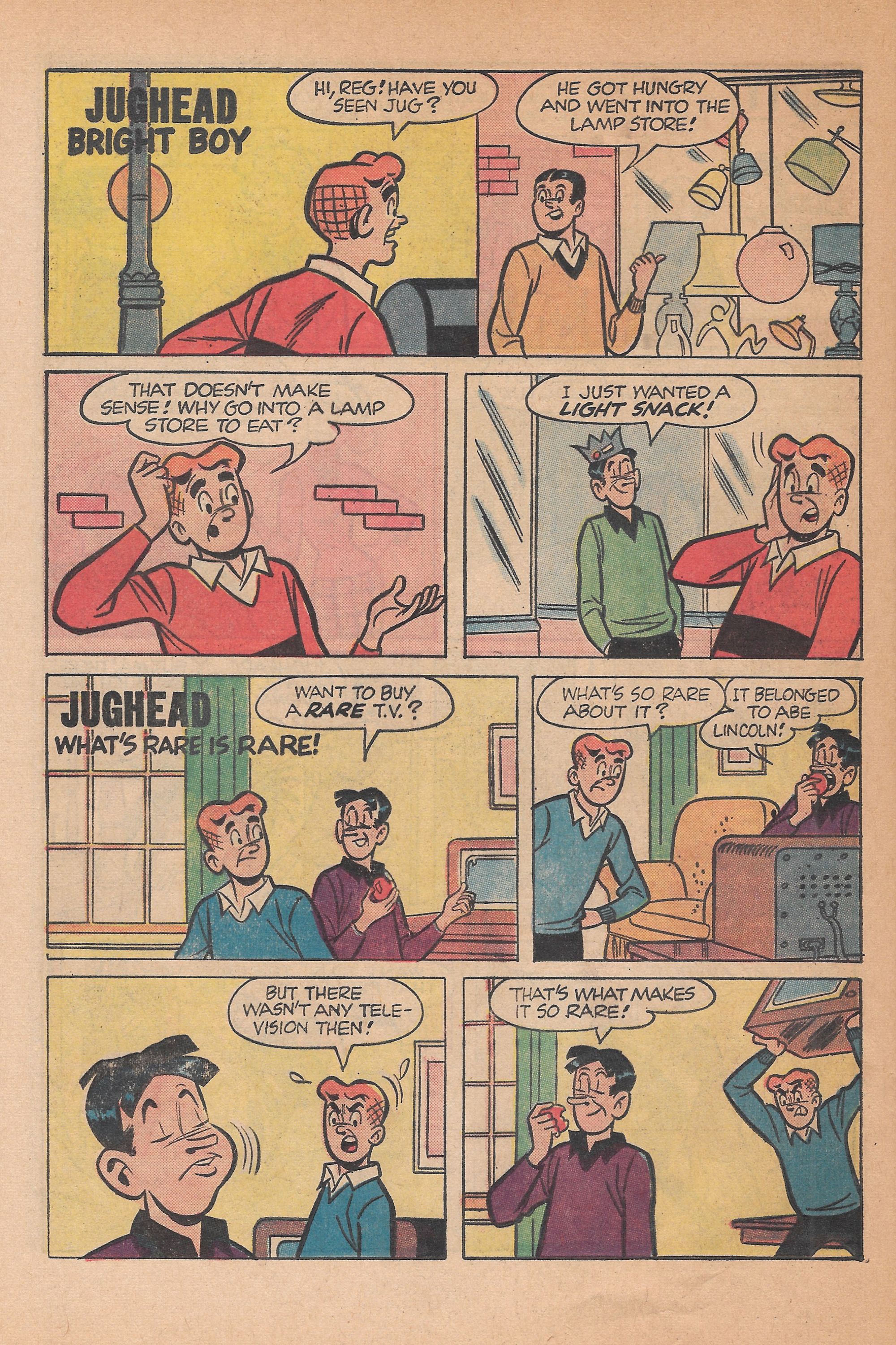 Read online Archie's Joke Book Magazine comic -  Issue #88 - 32