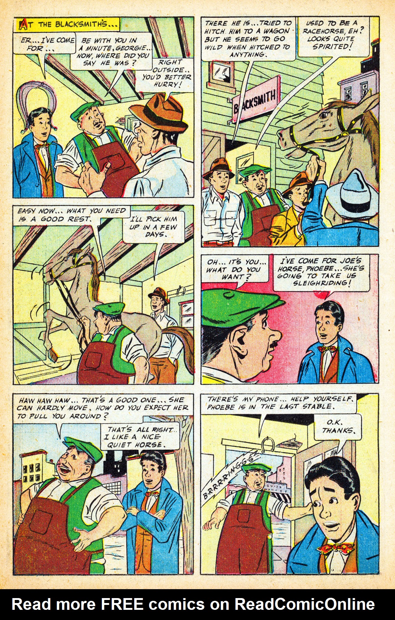 Read online Georgie Comics (1945) comic -  Issue #6 - 36