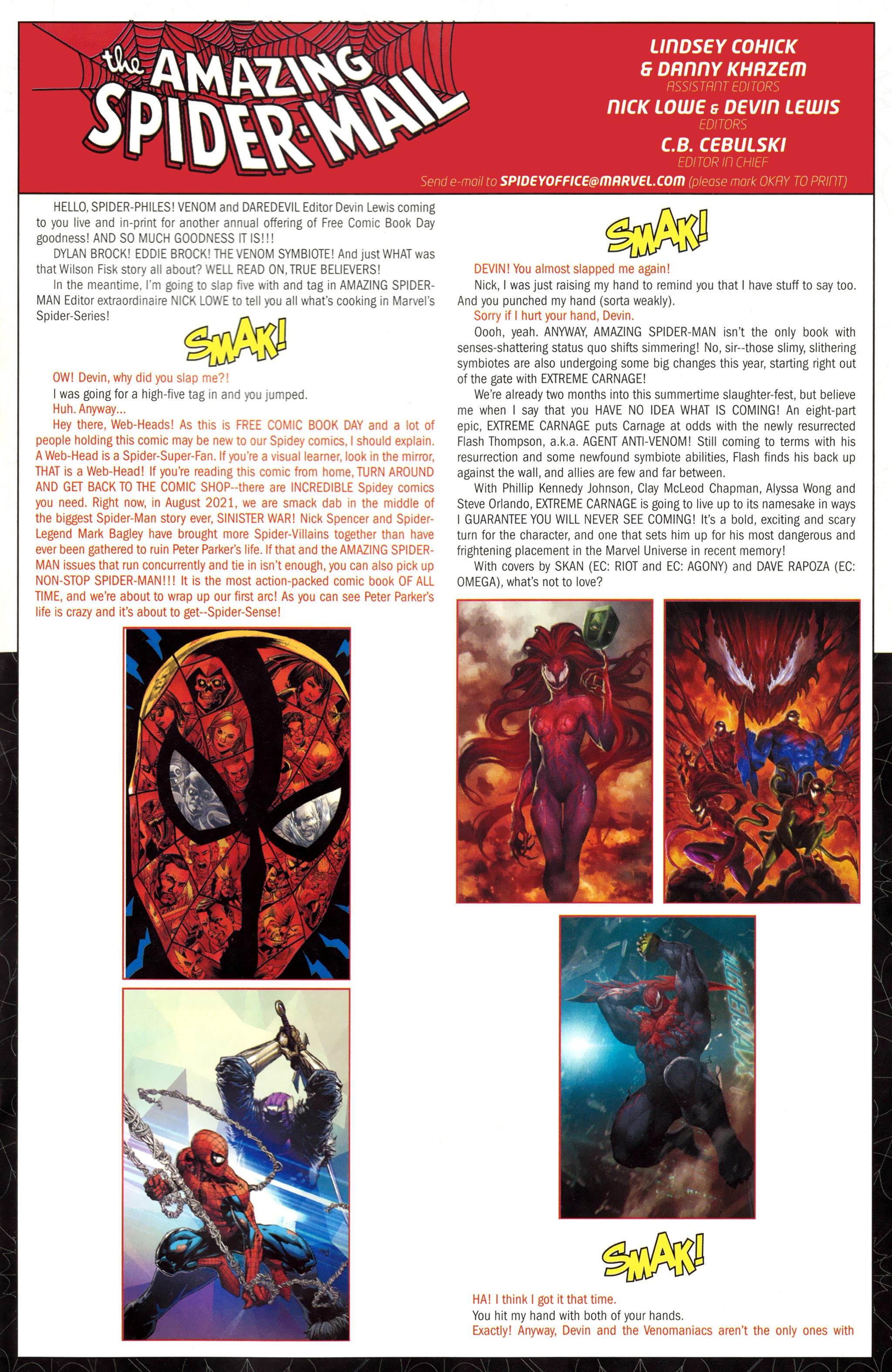 Read online Free Comic Book Day 2021 comic -  Issue # Spider-Man - Venom - 23