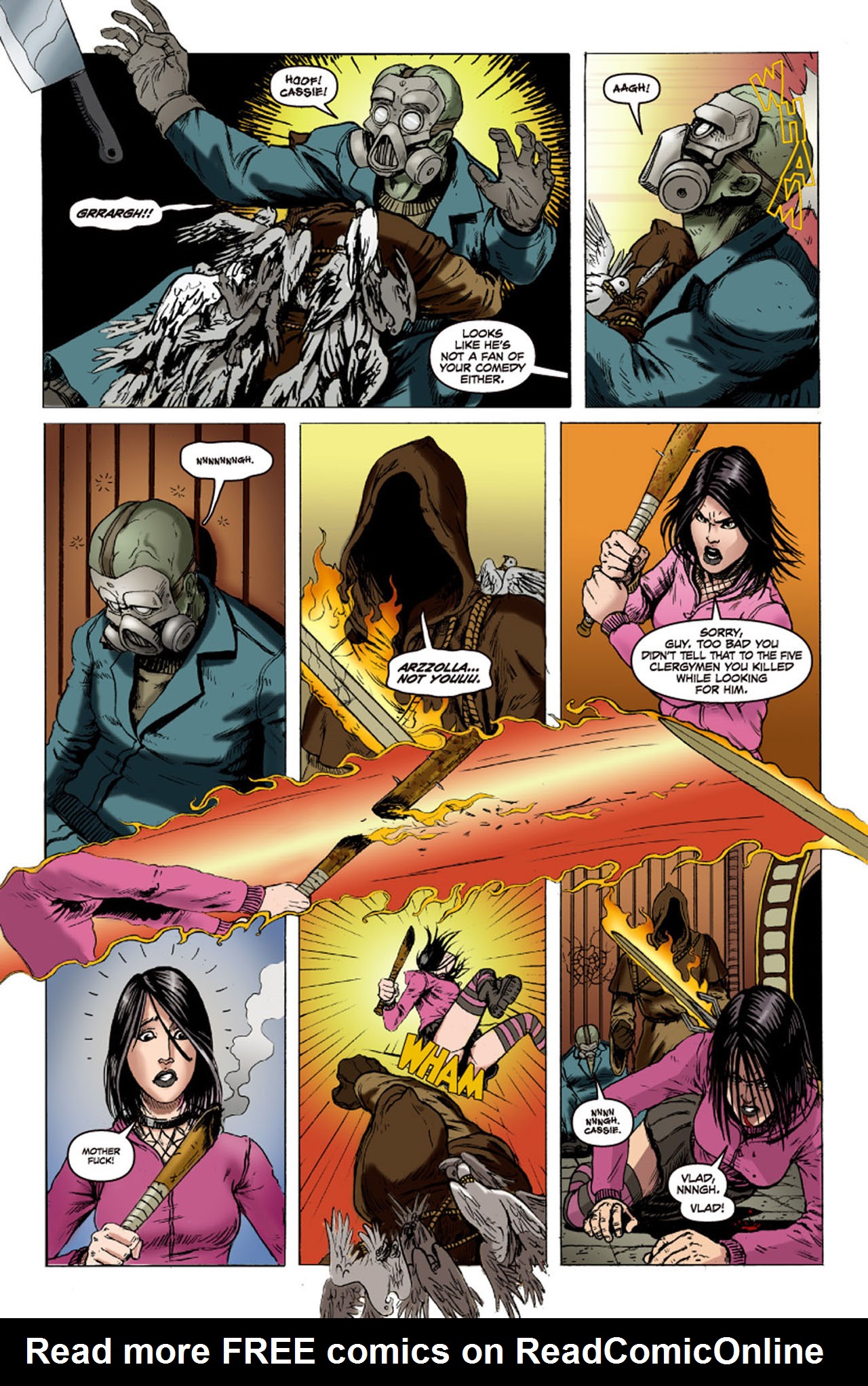 Read online Hack/Slash & Mercy Sparx: A Slice of Hell comic -  Issue #1 - 7
