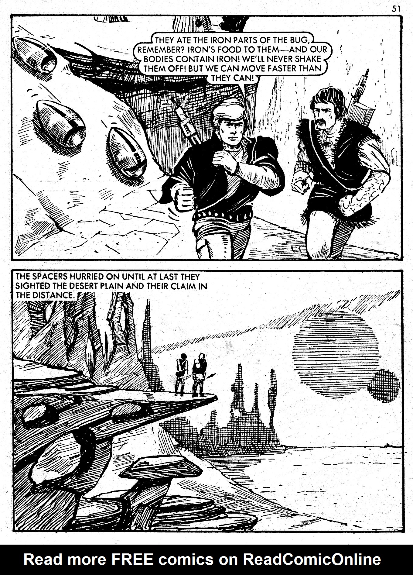 Read online Starblazer comic -  Issue #8 - 51