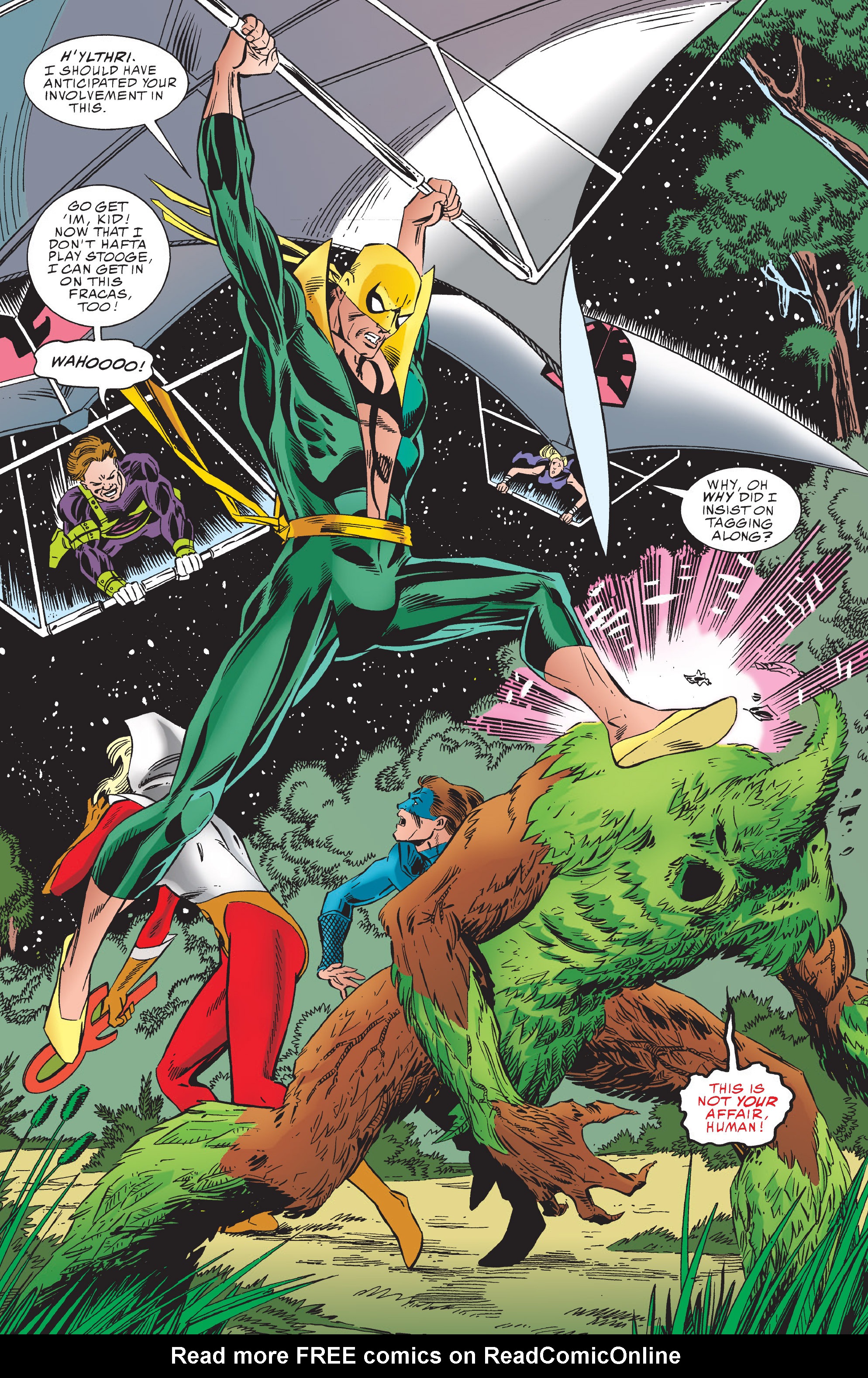 Read online Iron Fist: The Return of K'un Lun comic -  Issue # TPB - 114