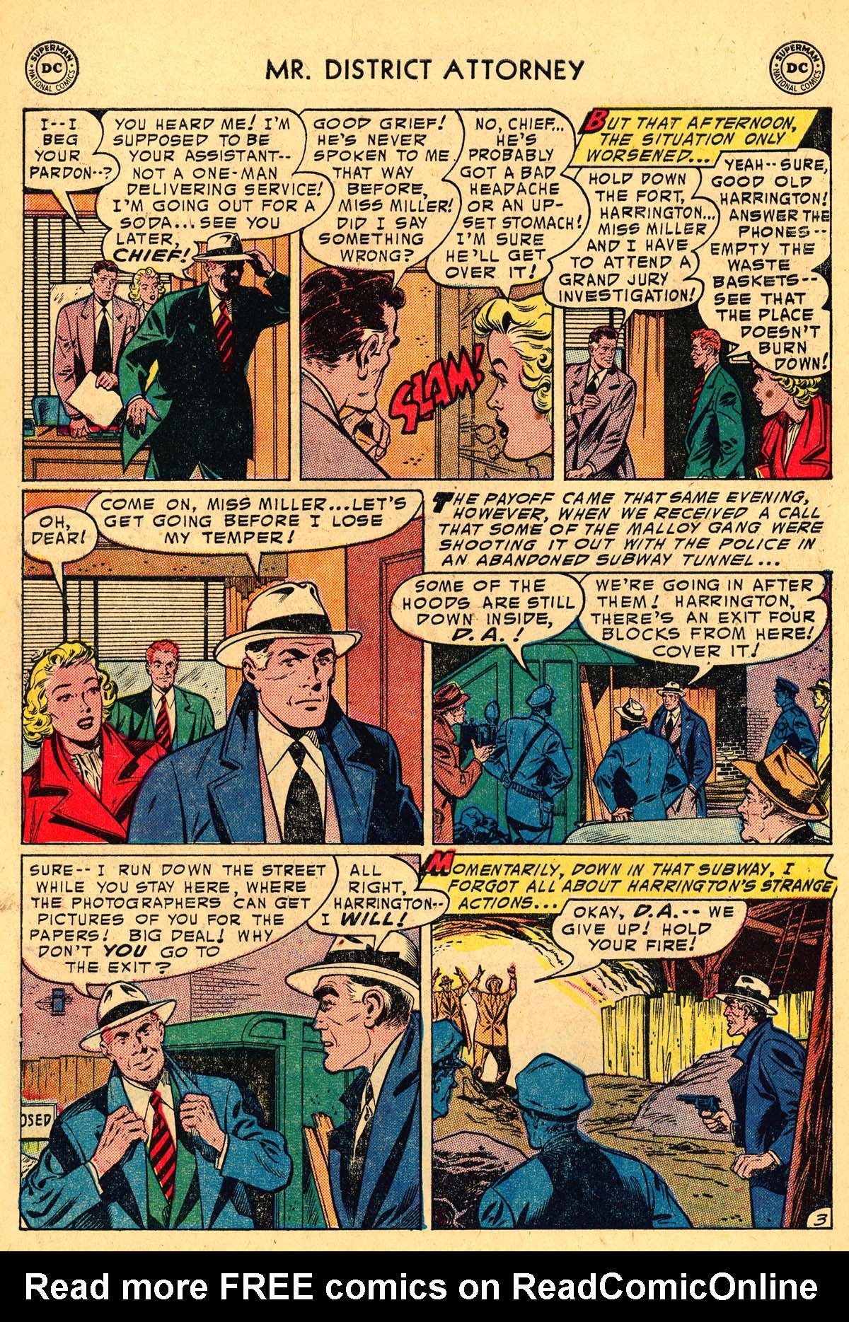 Read online Mr. District Attorney comic -  Issue #43 - 30