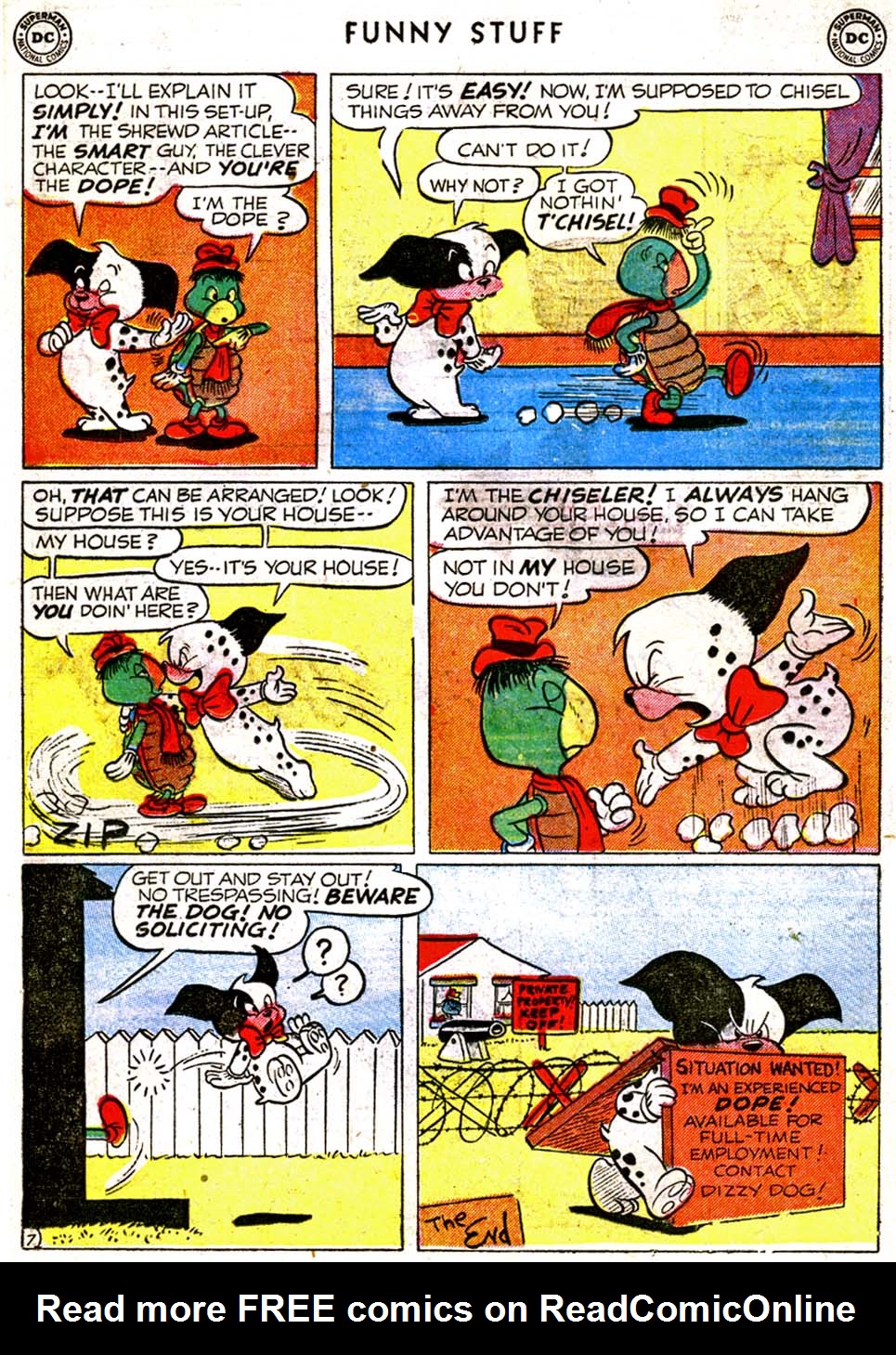 Read online Funny Stuff comic -  Issue #61 - 38