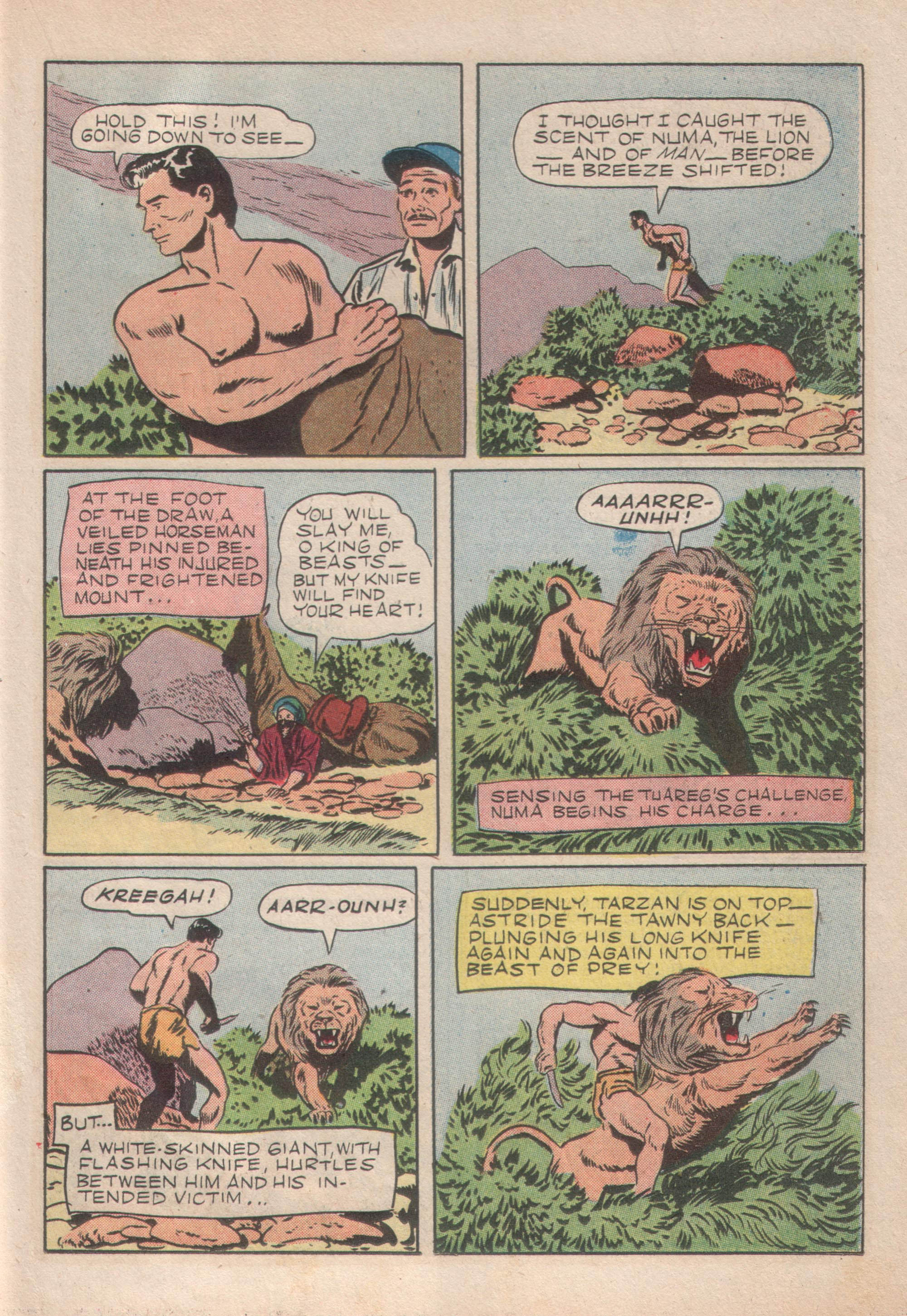 Read online Tarzan (1948) comic -  Issue #42 - 31
