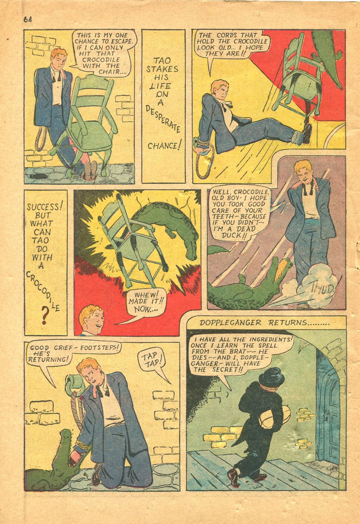 Read online Super-Magician Comics comic -  Issue #18 - 63