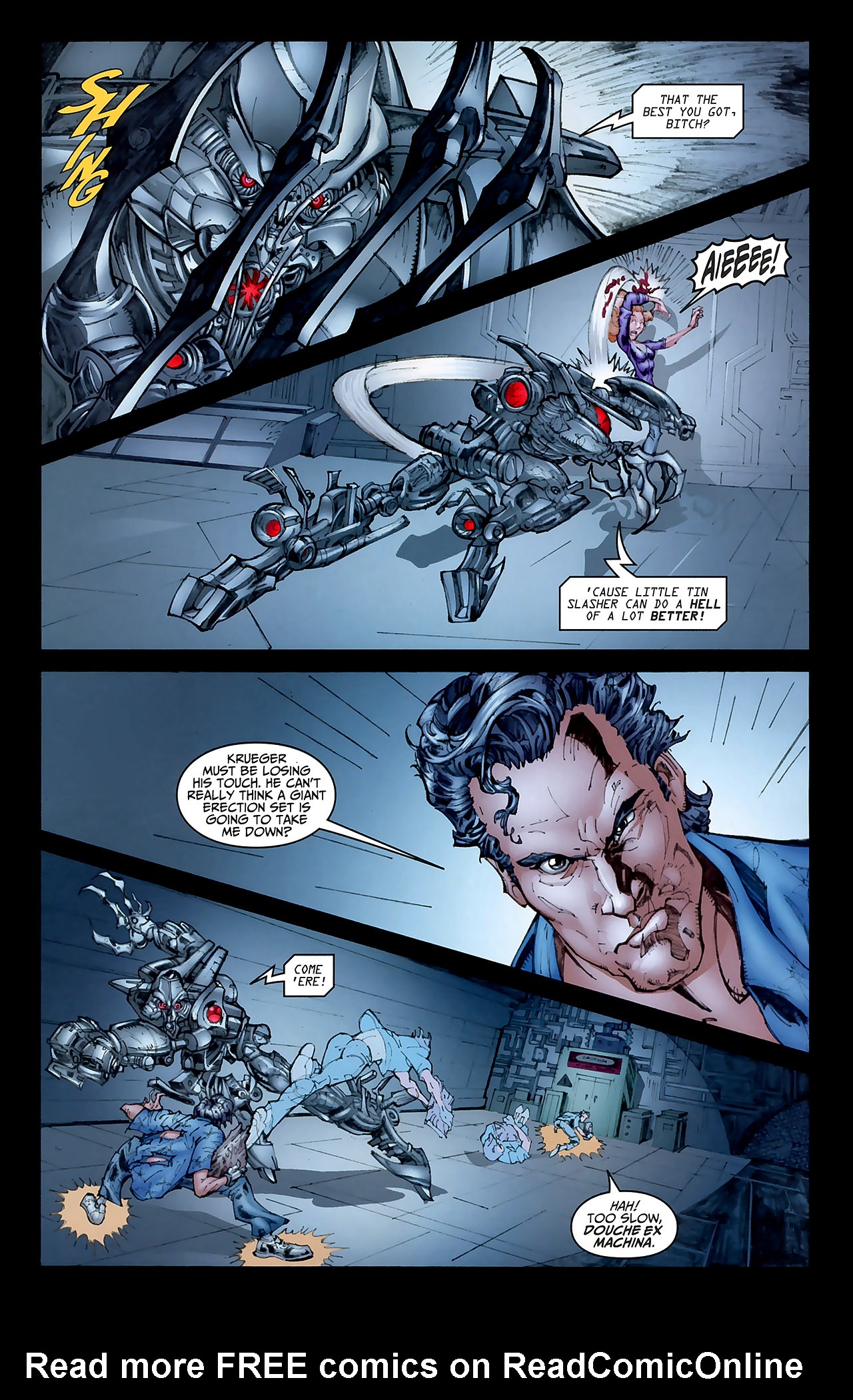 Read online Freddy vs. Jason vs. Ash The Nightmare Warriors comic