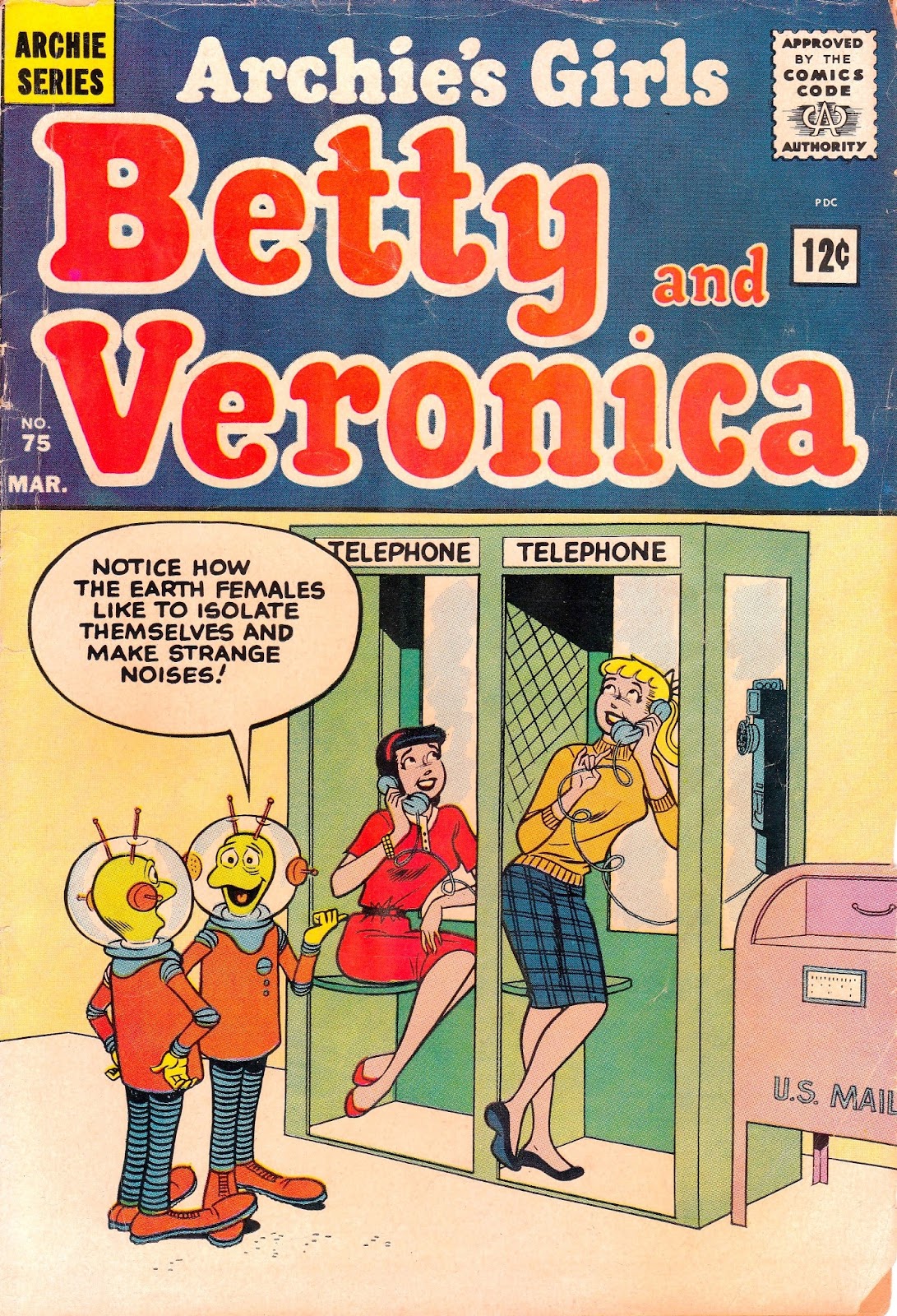 Archie's Girls Betty and Veronica issue 75 - Page 1