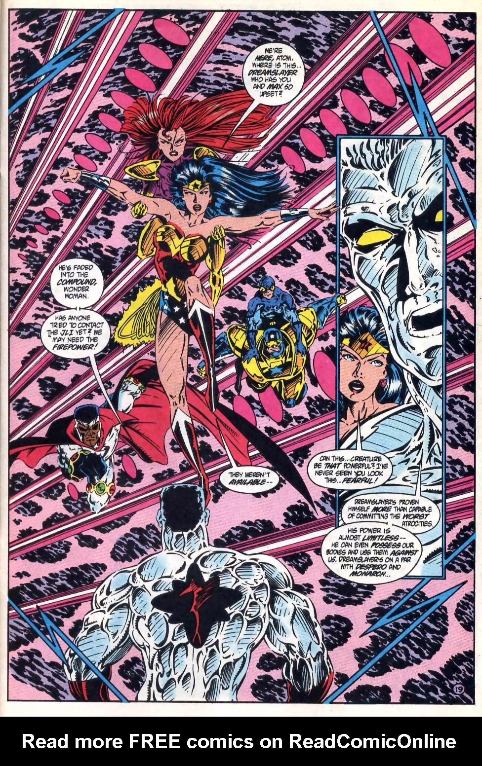 Read online Justice League America comic -  Issue #87 - 20