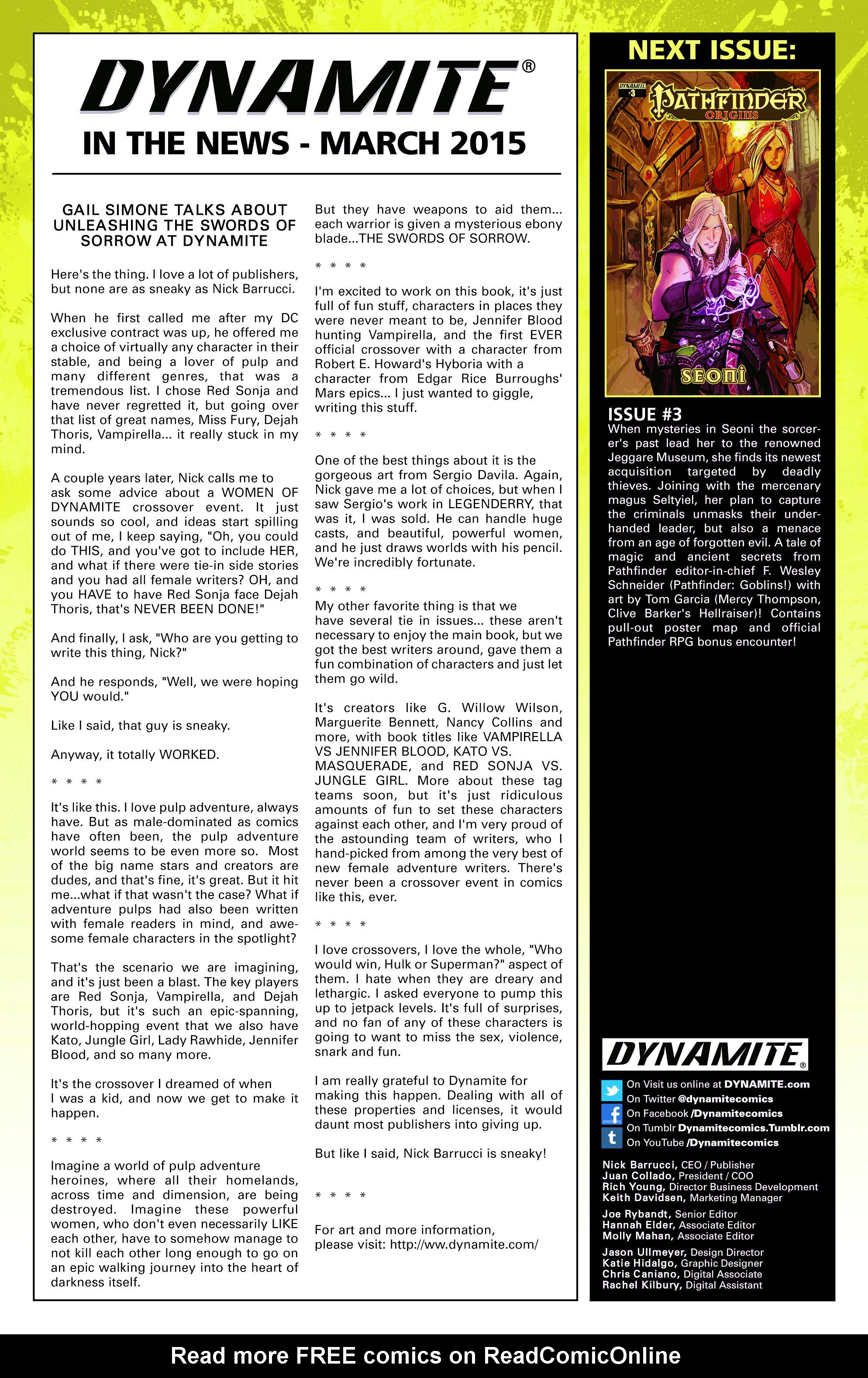 Read online Pathfinder: Origins comic -  Issue #2 - 25