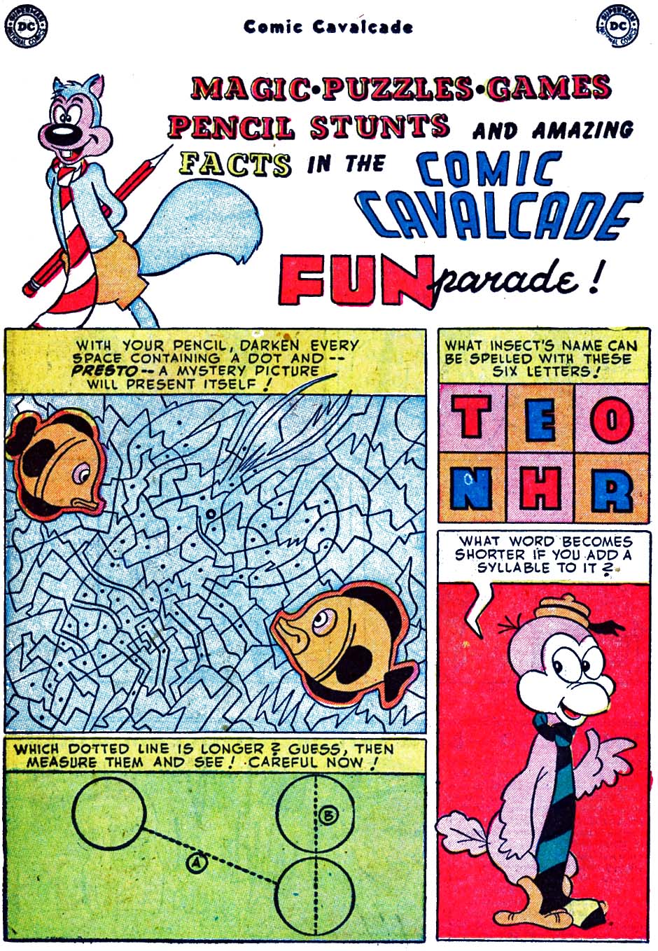 Read online Comic Cavalcade comic -  Issue #55 - 42