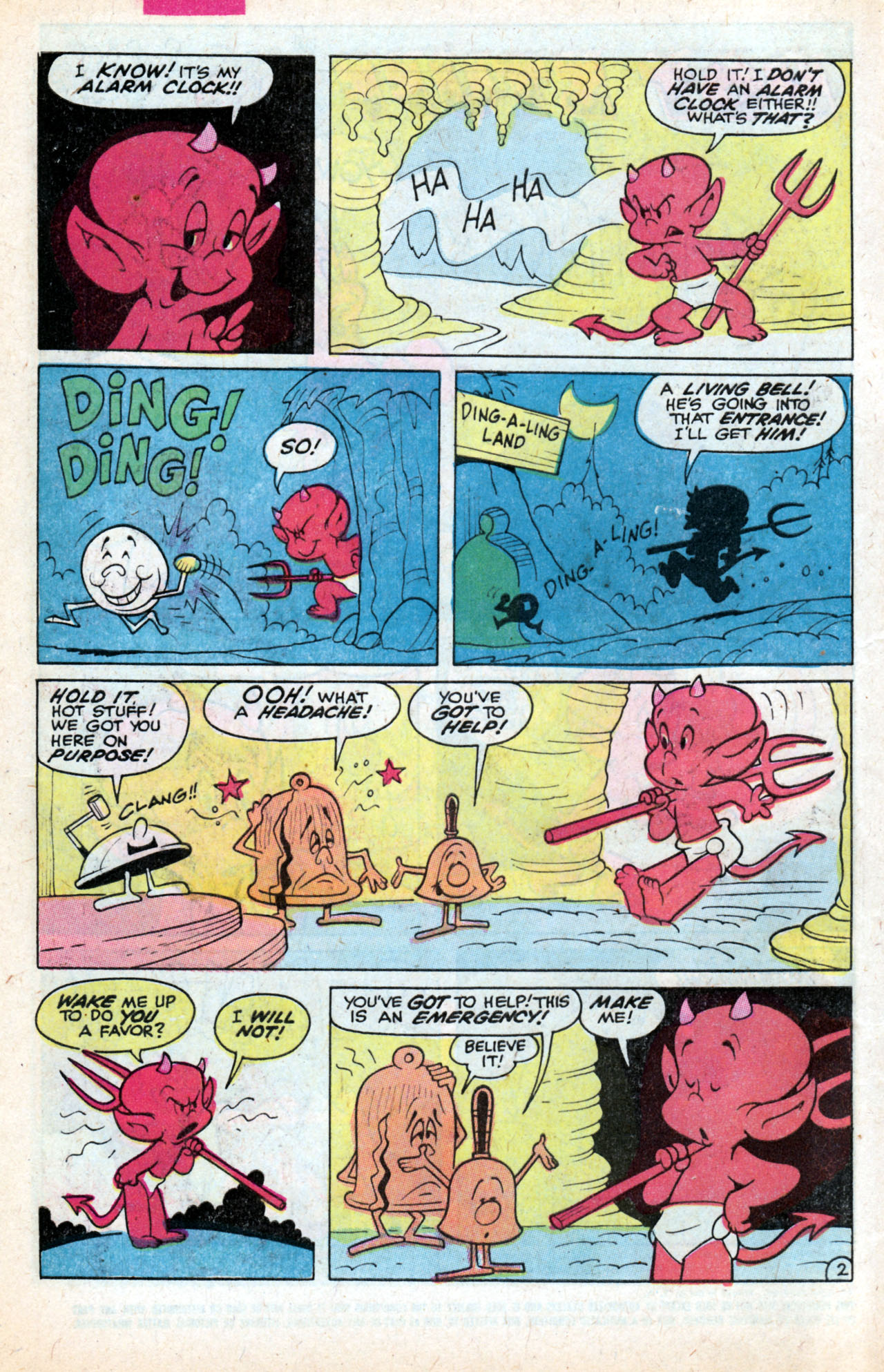 Read online Hot Stuff, the Little Devil comic -  Issue #162 - 6