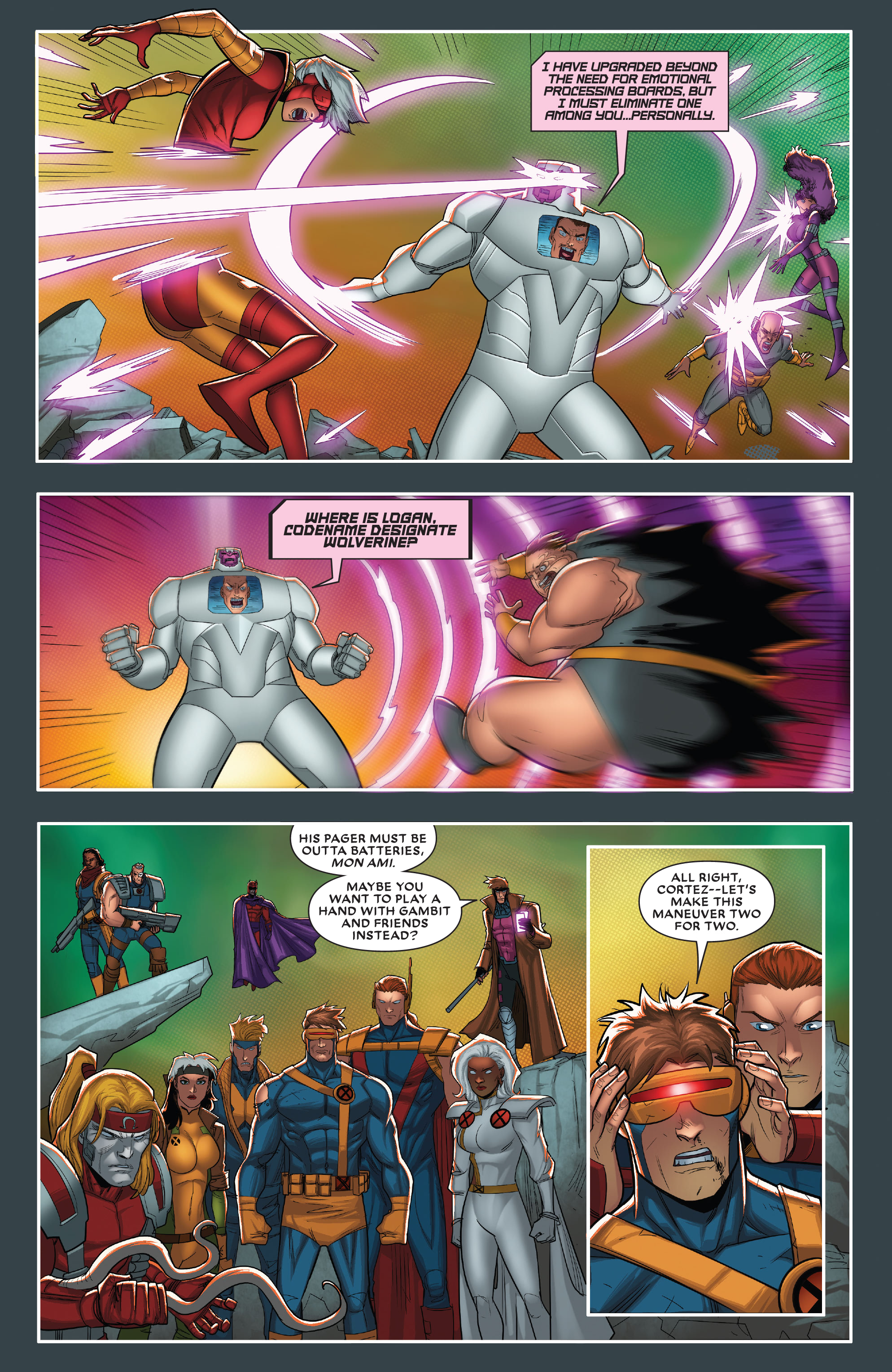 Read online X-Men '92: House Of XCII comic -  Issue #5 - 10