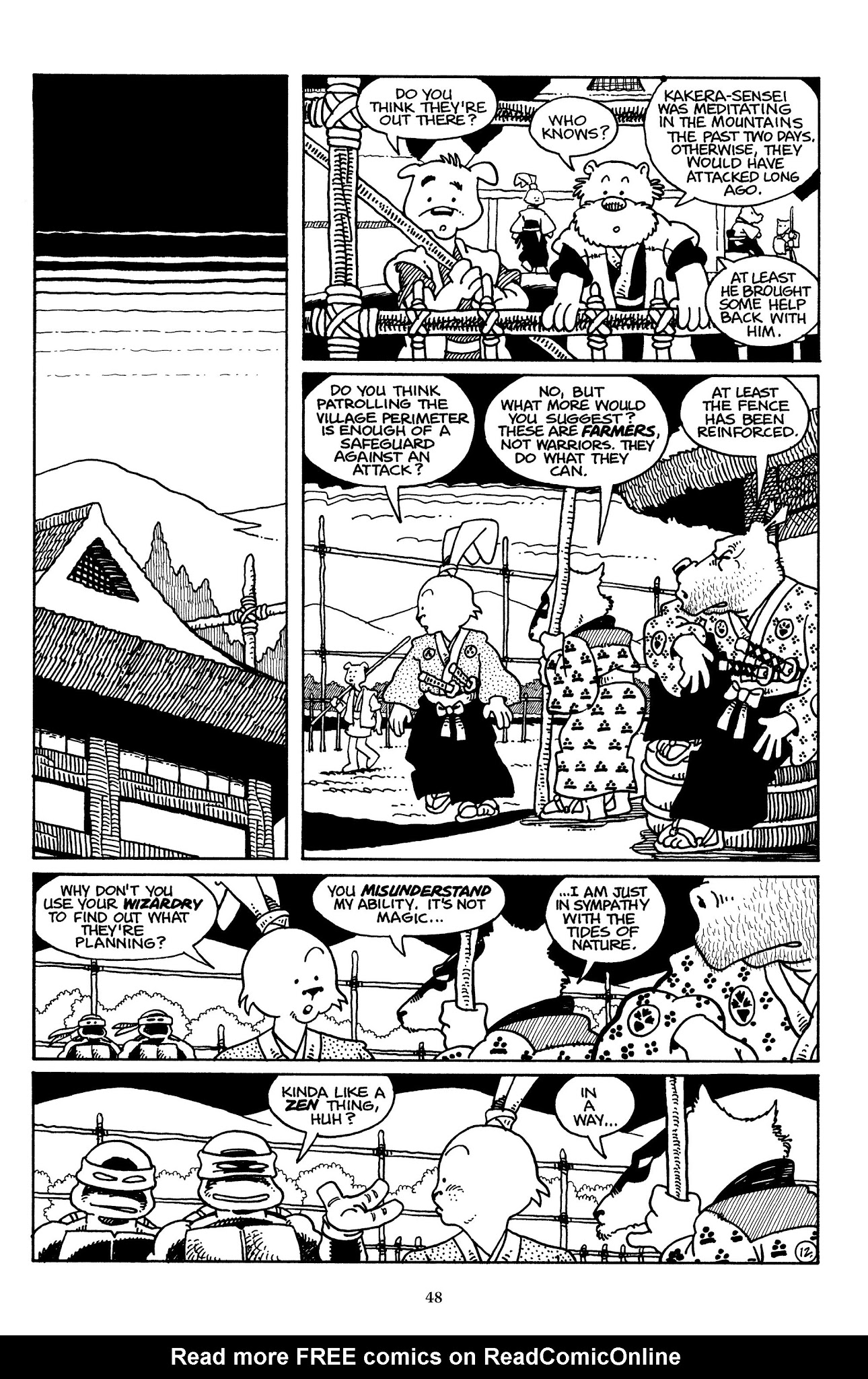 Read online The Usagi Yojimbo Saga comic -  Issue # TPB 1 - 46