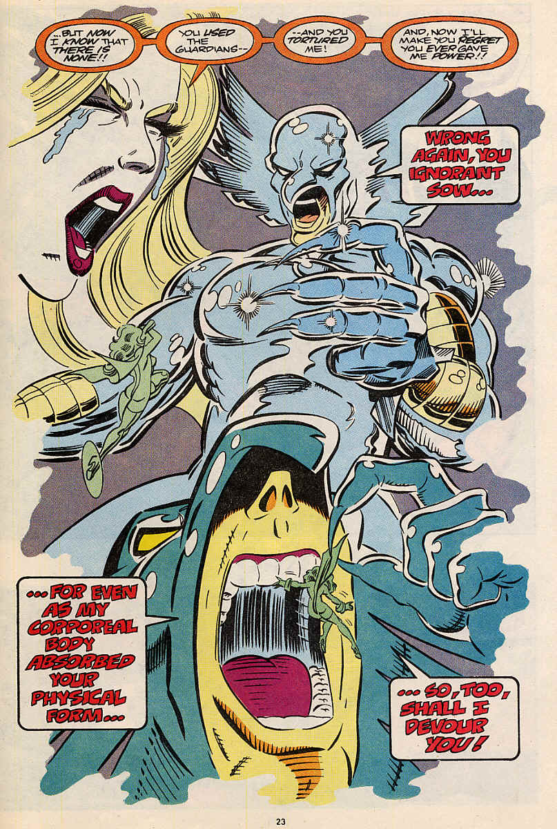 Read online Guardians of the Galaxy (1990) comic -  Issue #21 - 19
