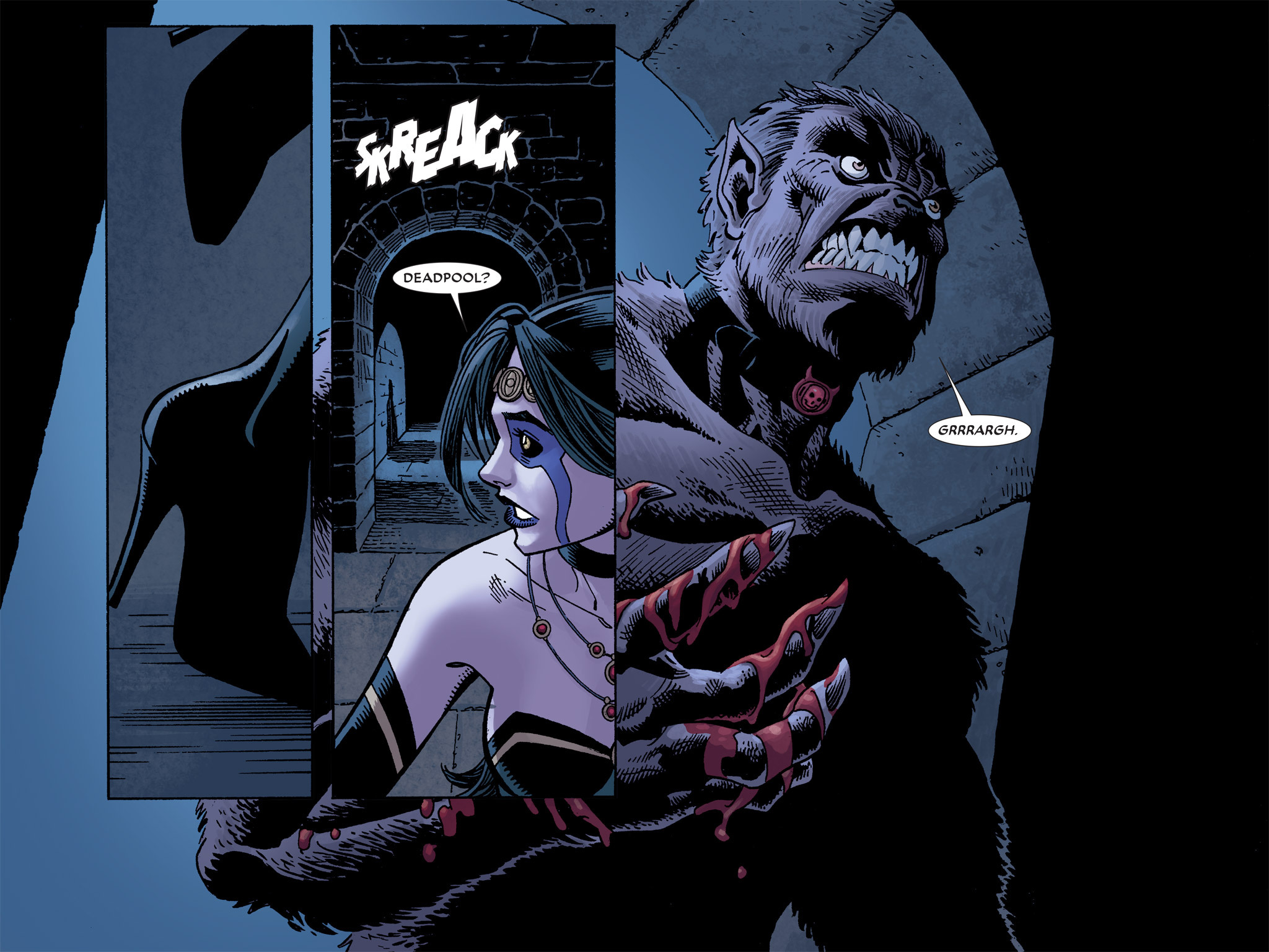 Read online Deadpool: Dracula's Gauntlet comic -  Issue # Part 6 - 32