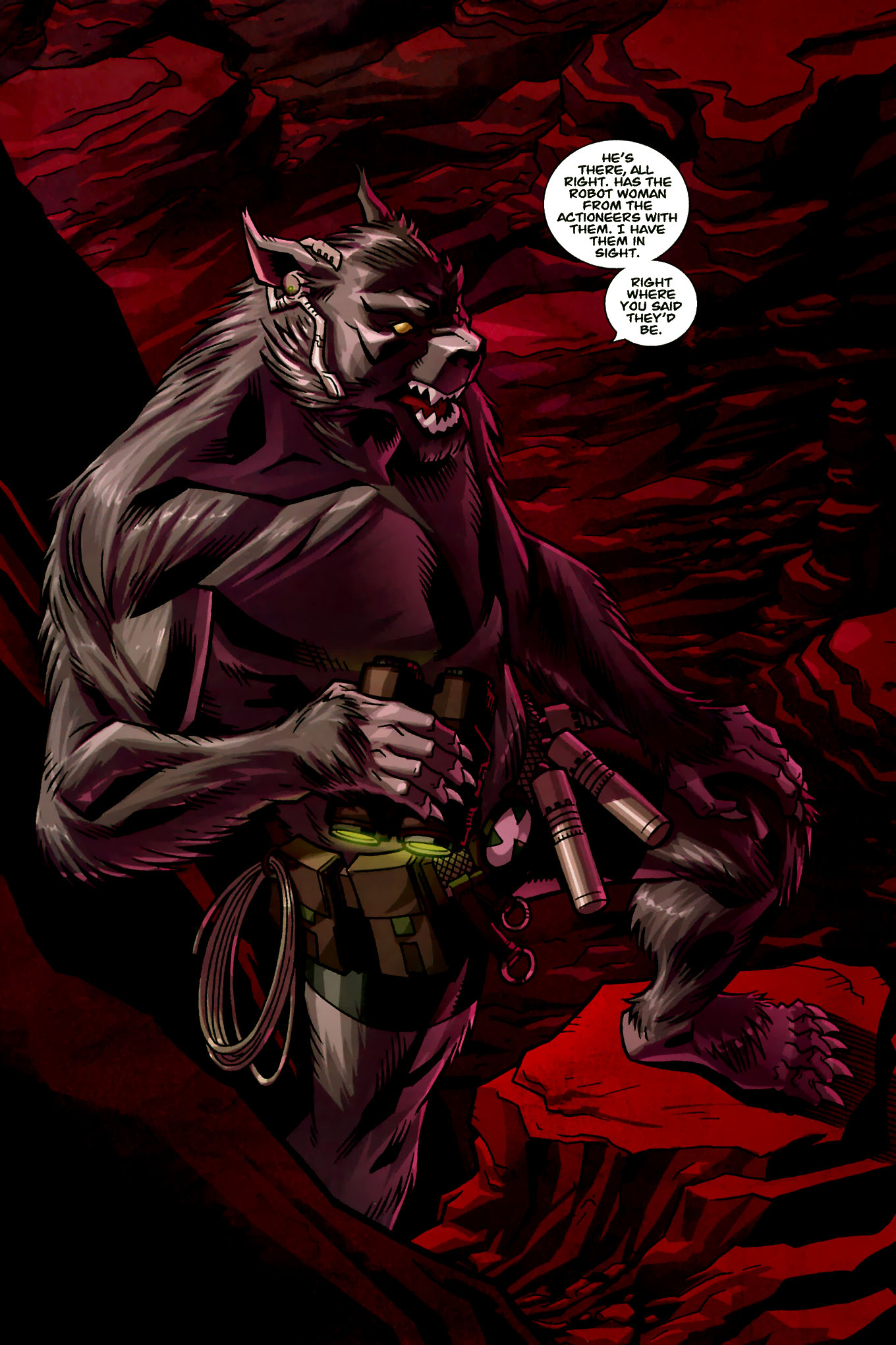 Read online The Astounding Wolf-Man comic -  Issue #17 - 22