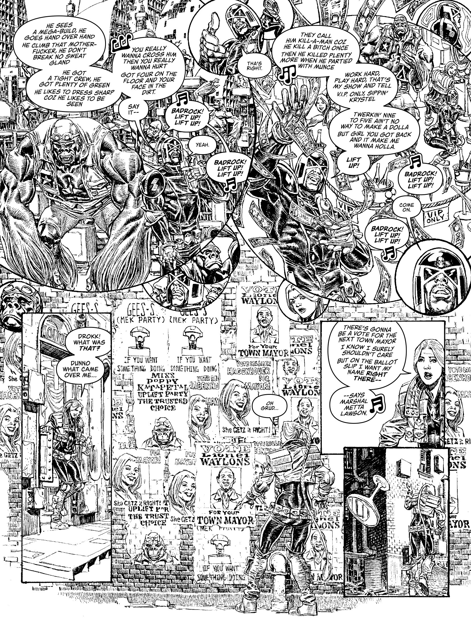Read online Judge Dredd Megazine (Vol. 5) comic -  Issue #424 - 85
