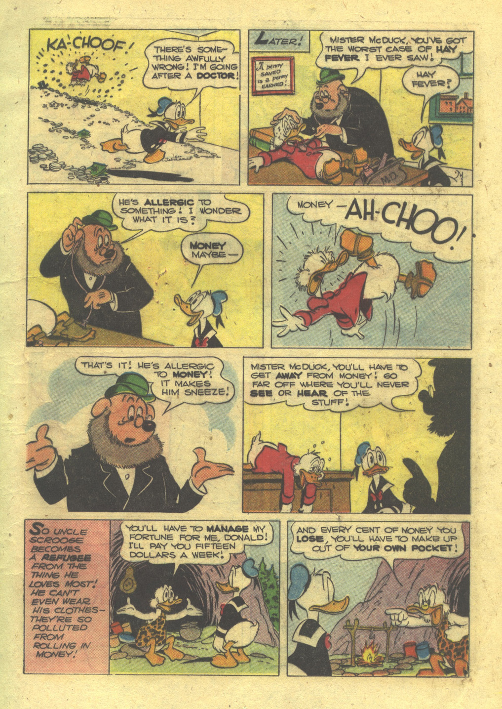 Read online Walt Disney's Comics and Stories comic -  Issue #124 - 9