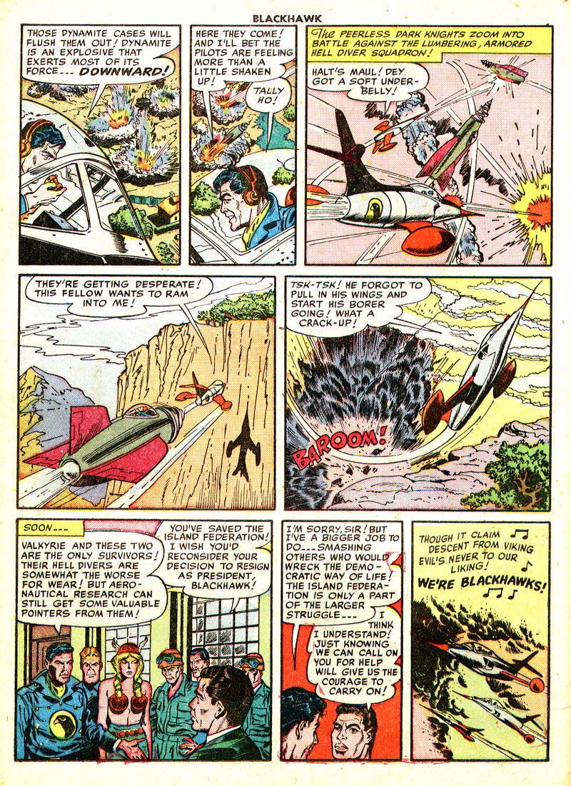 Read online Blackhawk (1957) comic -  Issue #49 - 12