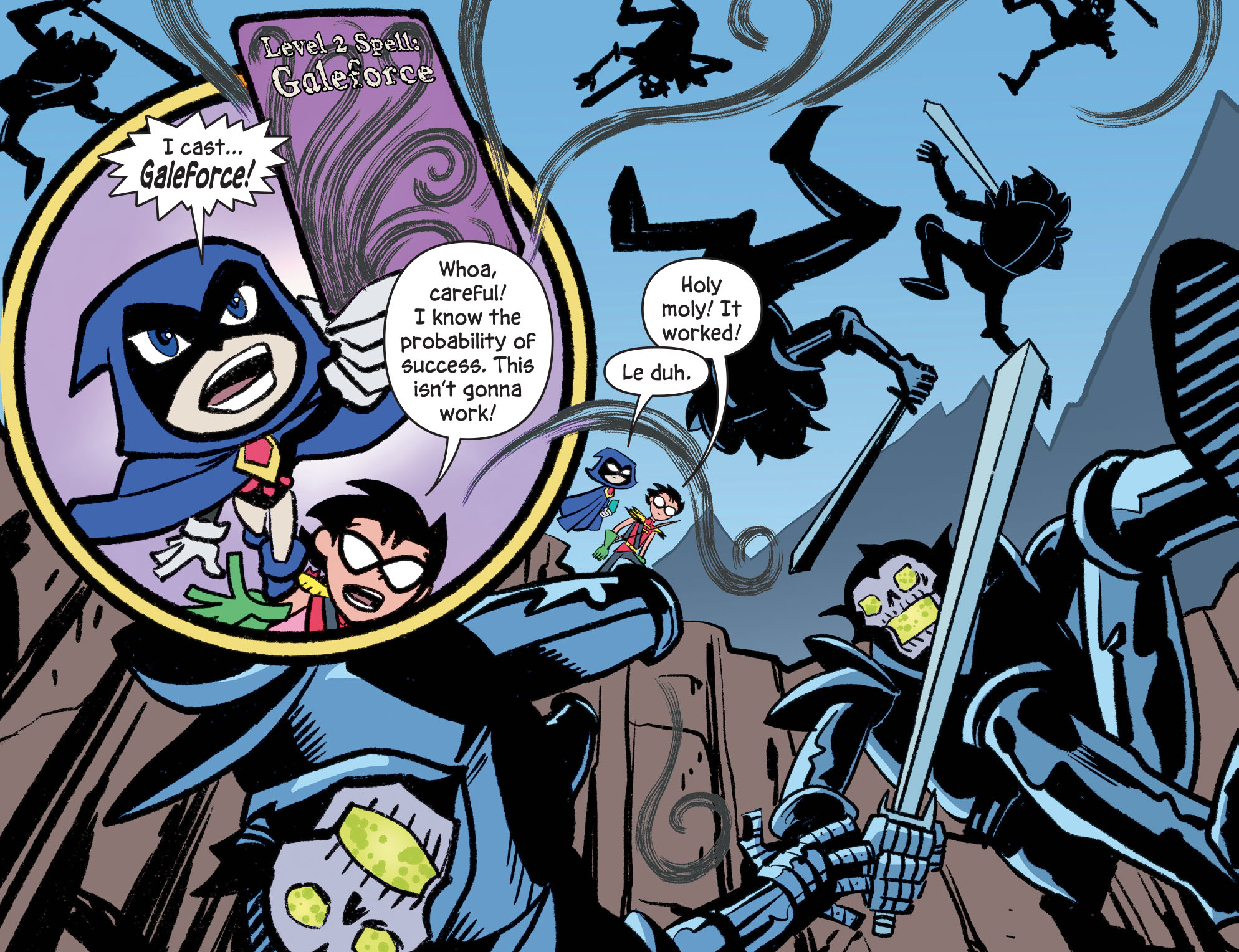 Read online Teen Titans Go! Roll With It! comic -  Issue #6 - 12