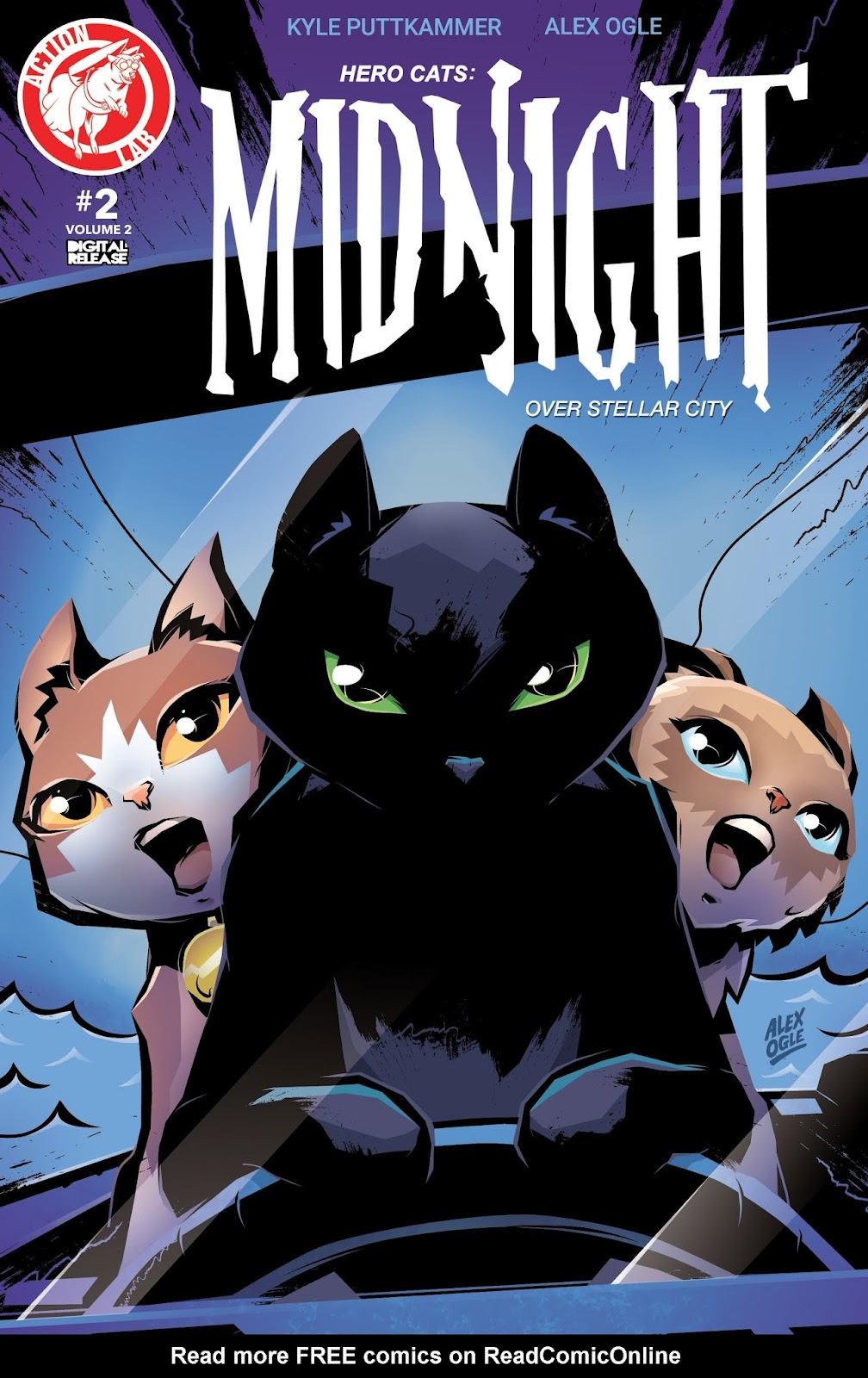 Hero Cats: Midnight Over Stellar City Vol. 2 issue 2 - Page 1