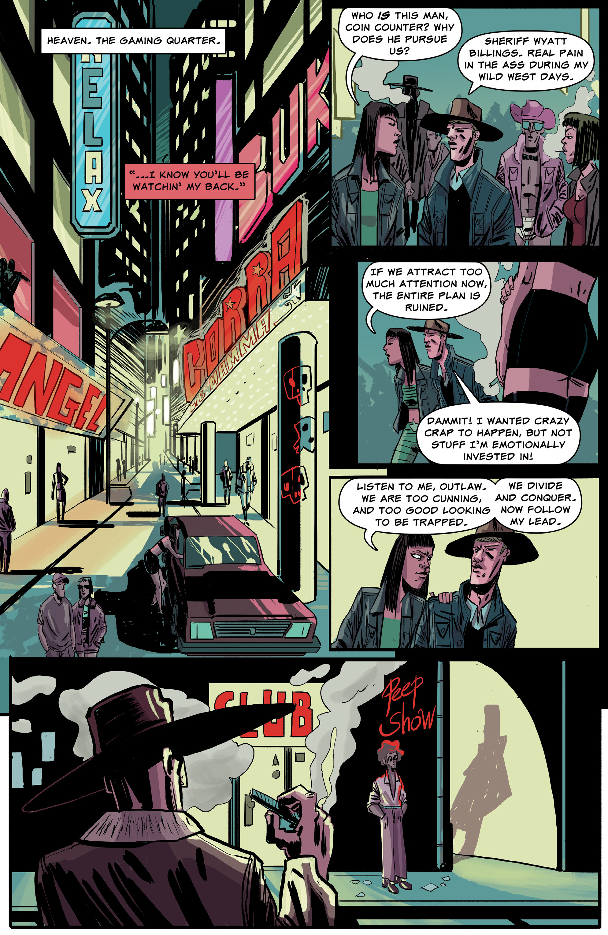 Read online Heavenly Blues comic -  Issue #5 - 19