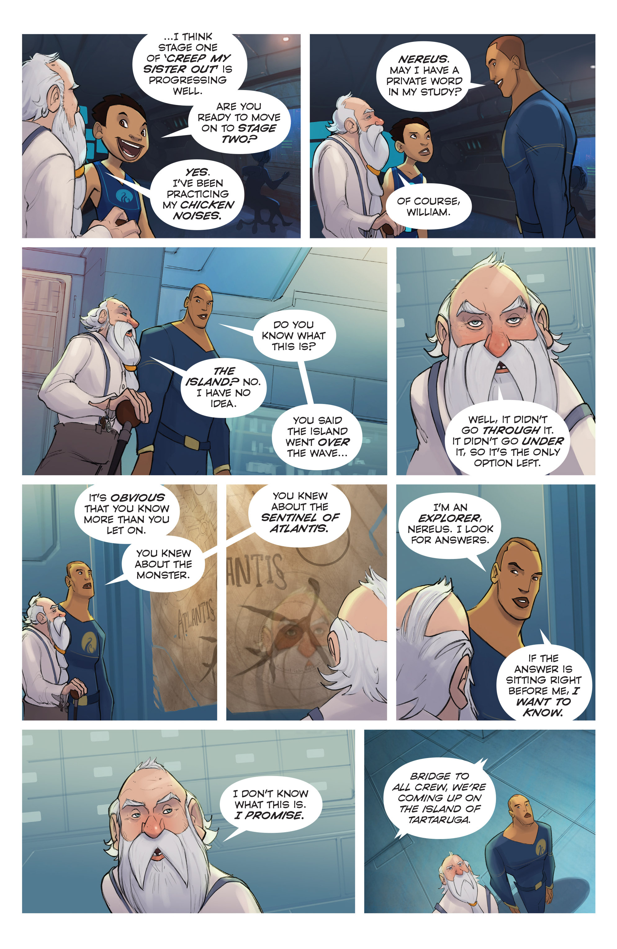 Read online The Deep comic -  Issue #4 - 10