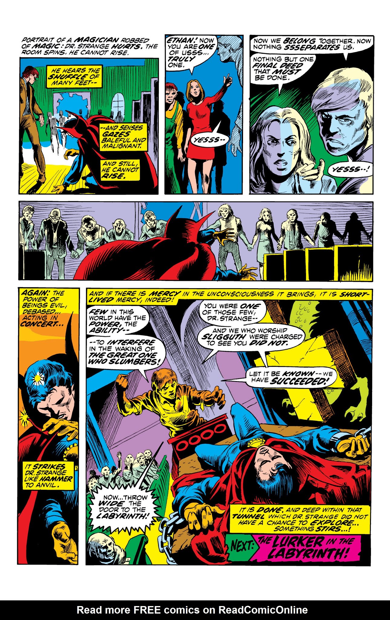 Read online Marvel Masterworks: Doctor Strange comic -  Issue # TPB 4 (Part 2) - 82