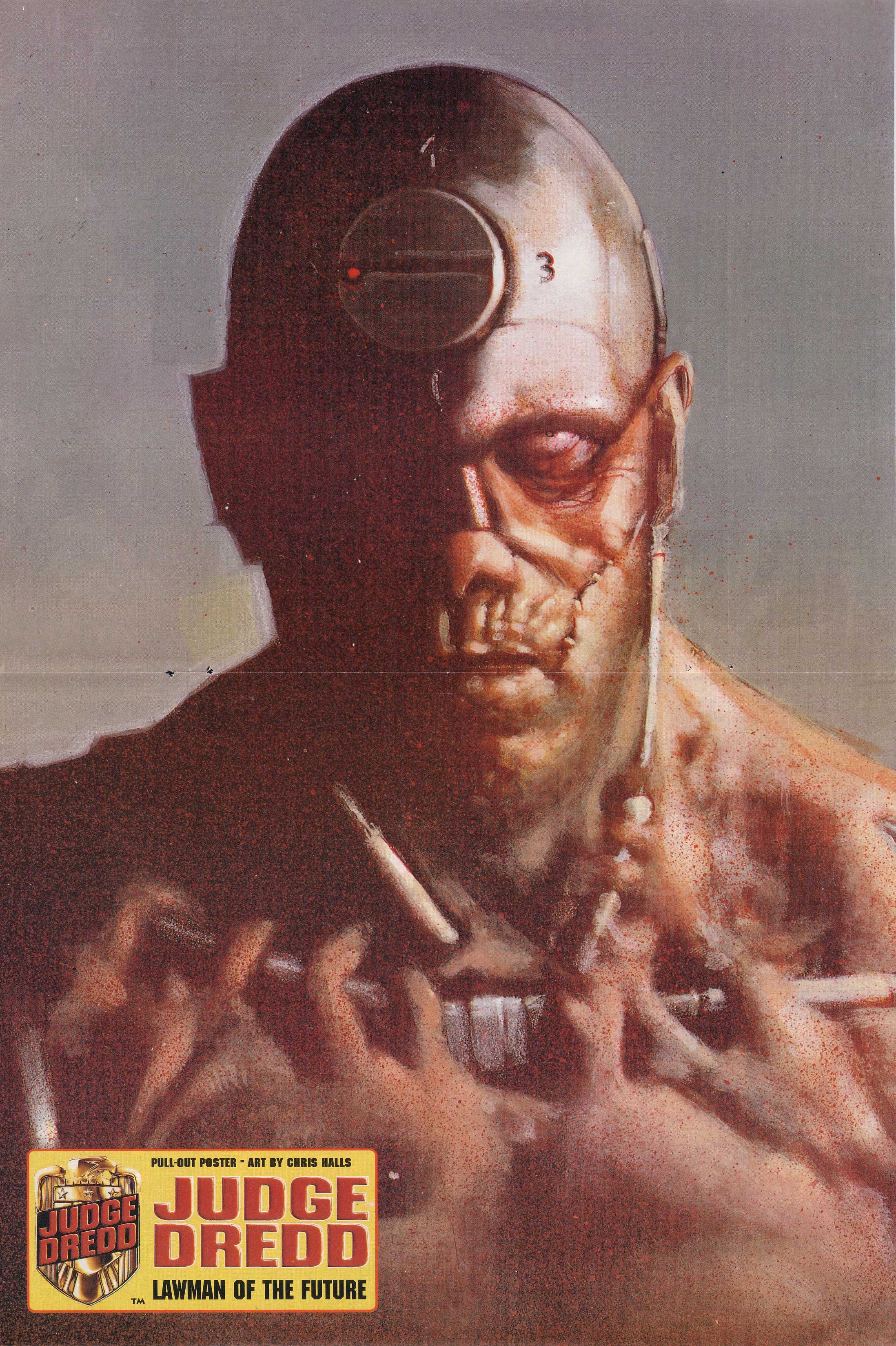 Read online Judge Dredd Lawman of the Future comic -  Issue #9 - 18