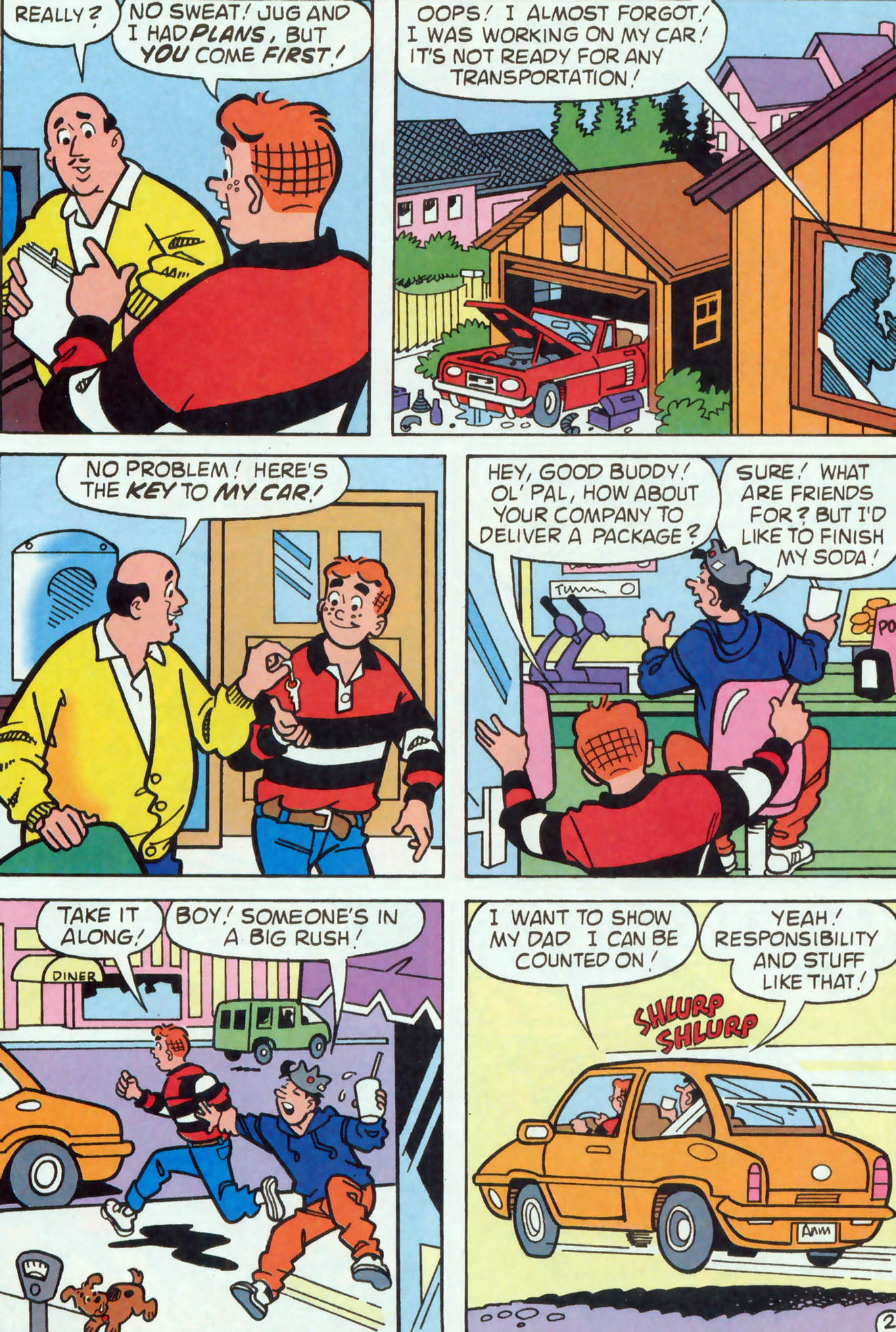 Read online Archie (1960) comic -  Issue #455 - 8