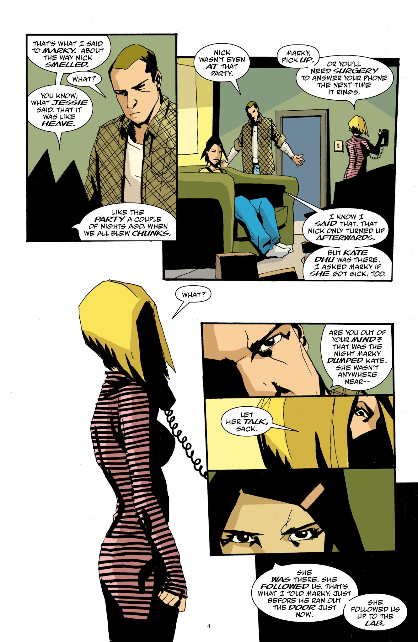 Read online Faker comic -  Issue #3 - 5