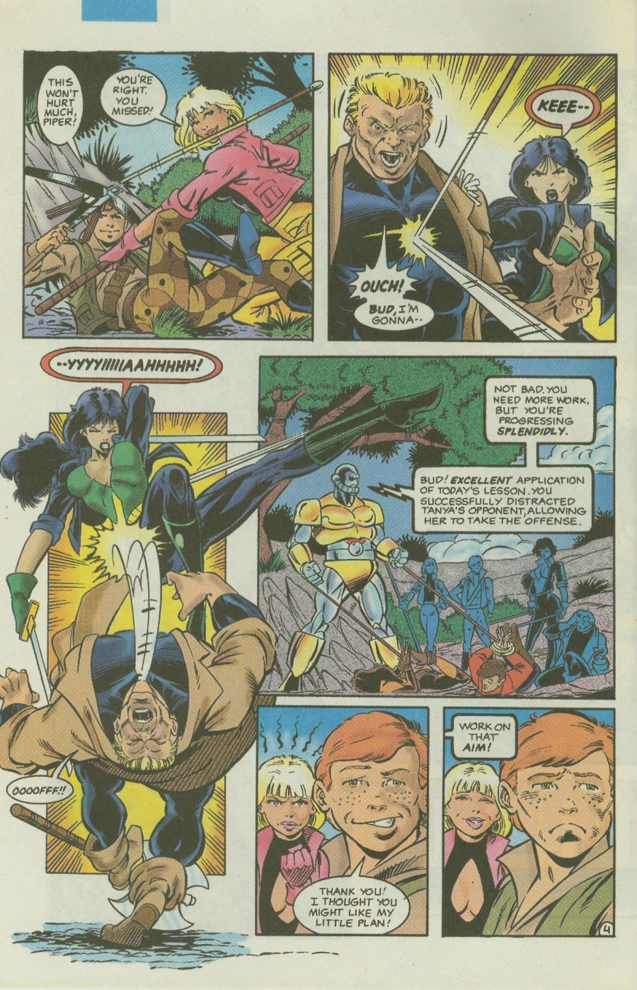 Read online Ex-Mutants comic -  Issue #4 - 5