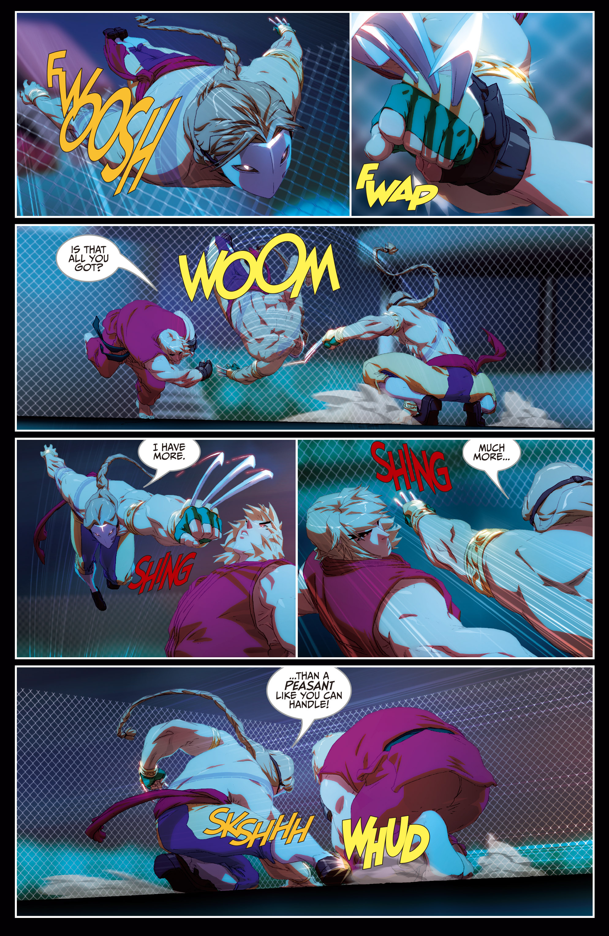 Read online Street Fighter II Turbo comic -  Issue #9 - 15