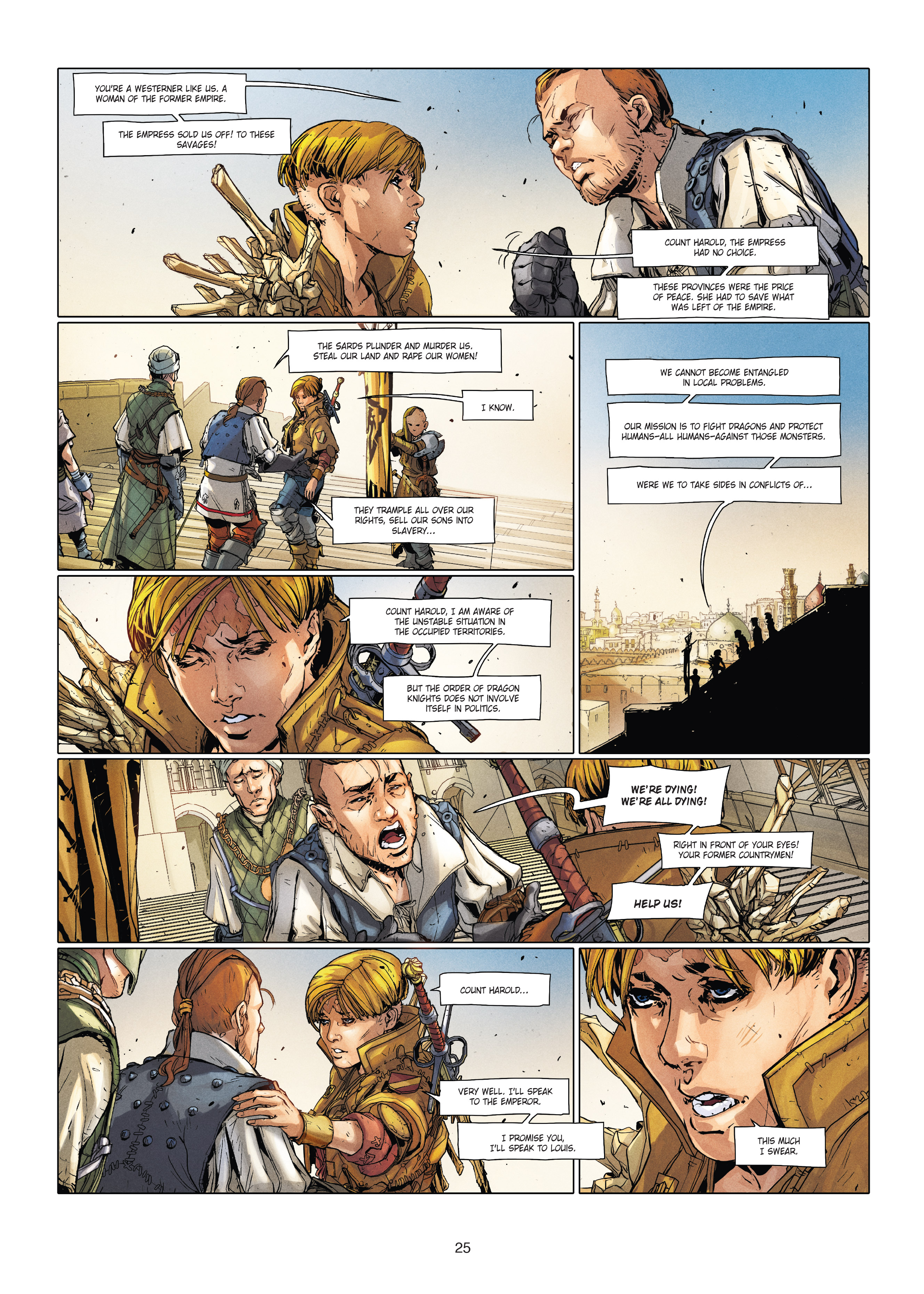 Read online Chronicles of the Dragon Knights comic -  Issue #20 - 25