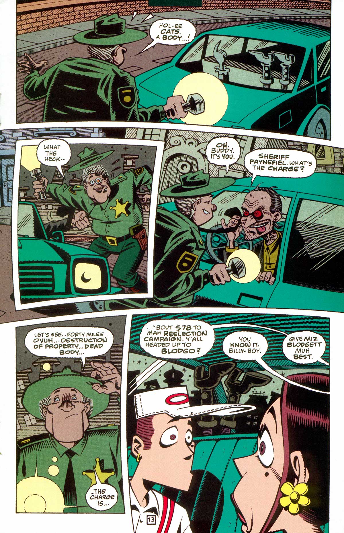 Read online Gross Point comic -  Issue #4 - 14