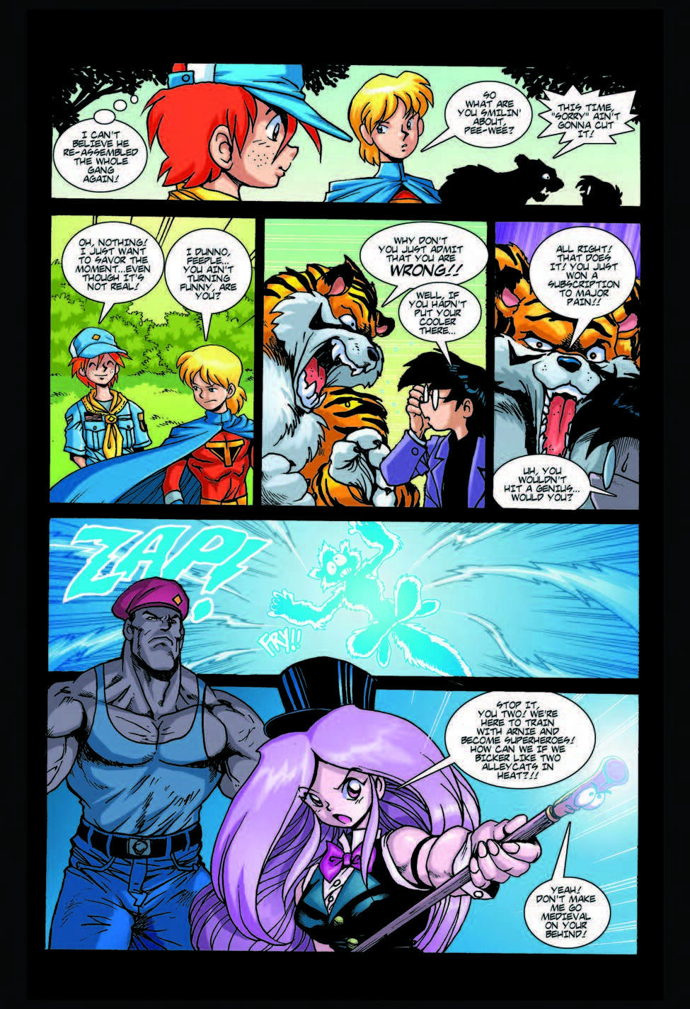 Read online Ninja High School Version 2 comic -  Issue #6 - 12