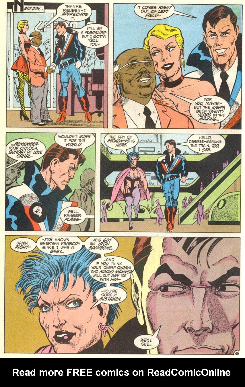 Read online American Flagg! comic -  Issue #14 - 17