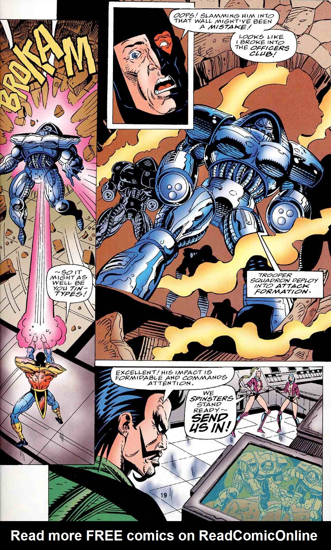 Read online Cosmic Powers Unlimited comic -  Issue #3 - 12