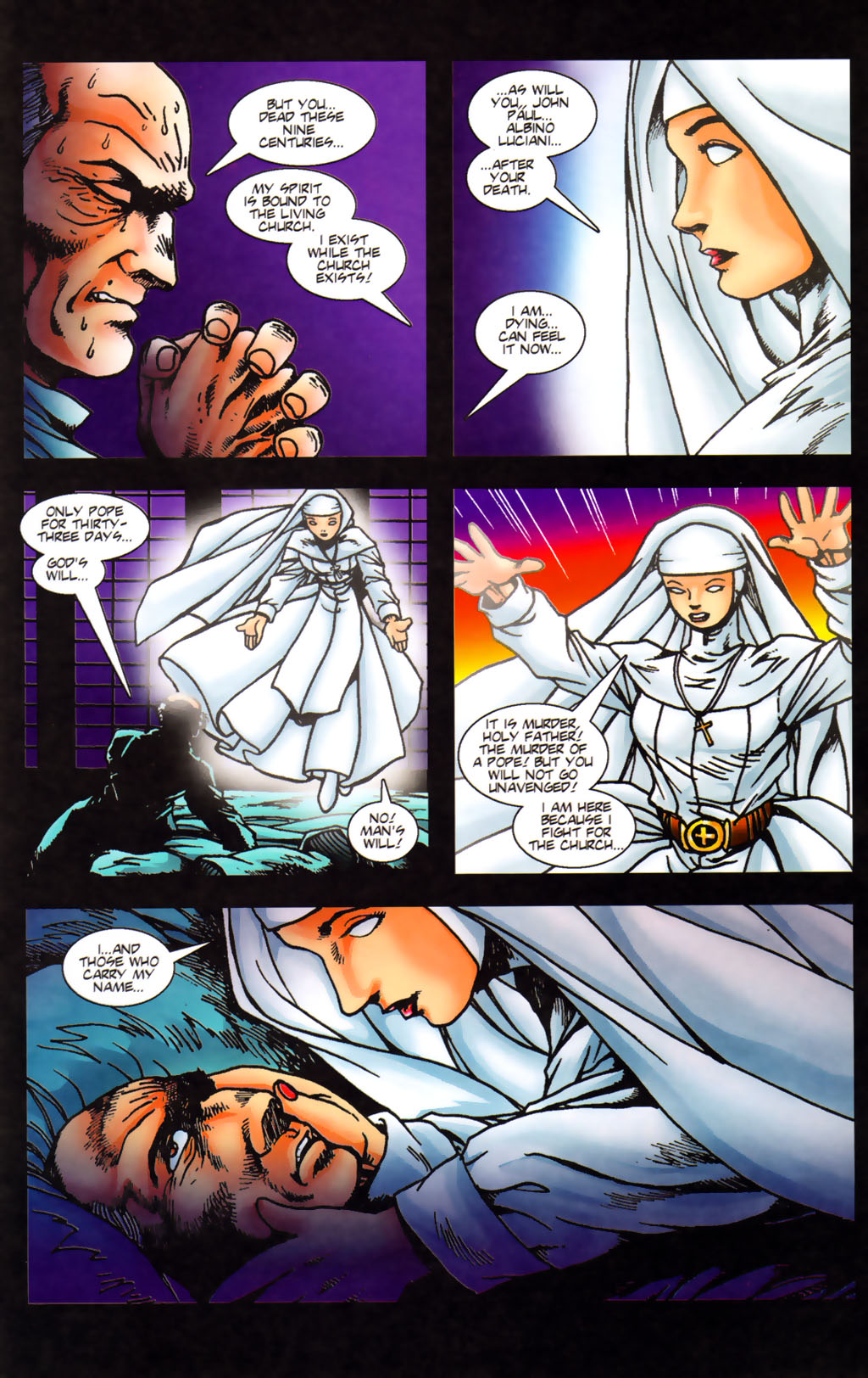 Read online Warrior Nun Areala: Scorpio Rose comic -  Issue #4 - 5