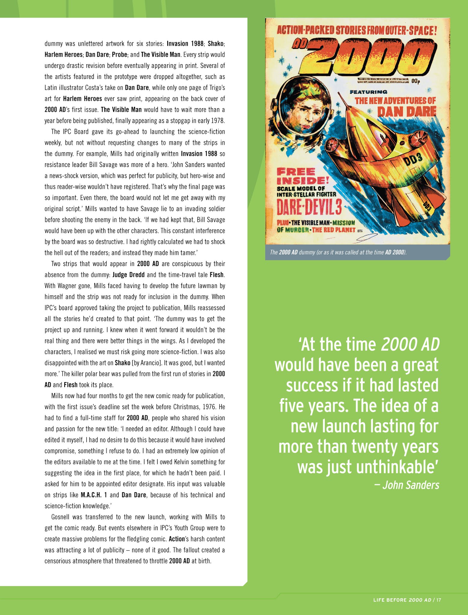 Read online Thrill-Power Overload: Forty Years of 2000 AD: Revised, Updated and Expanded! comic -  Issue # TPB (Part 1) - 18