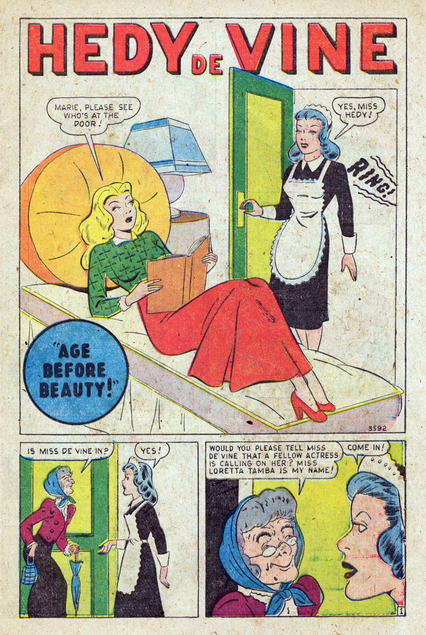 Read online Hedy De Vine Comics comic -  Issue #32 - 43