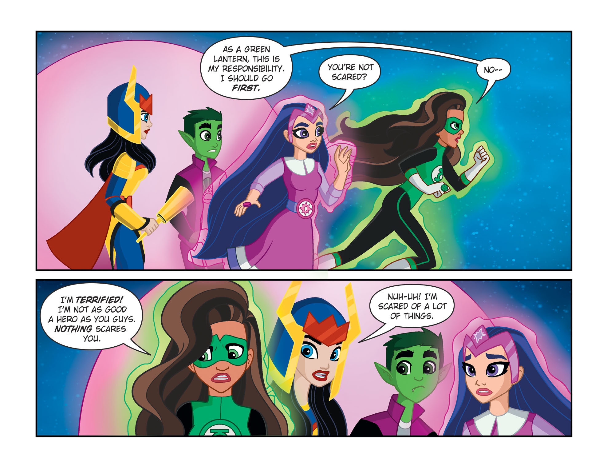 Read online DC Super Hero Girls: Spaced Out comic -  Issue #7 - 6