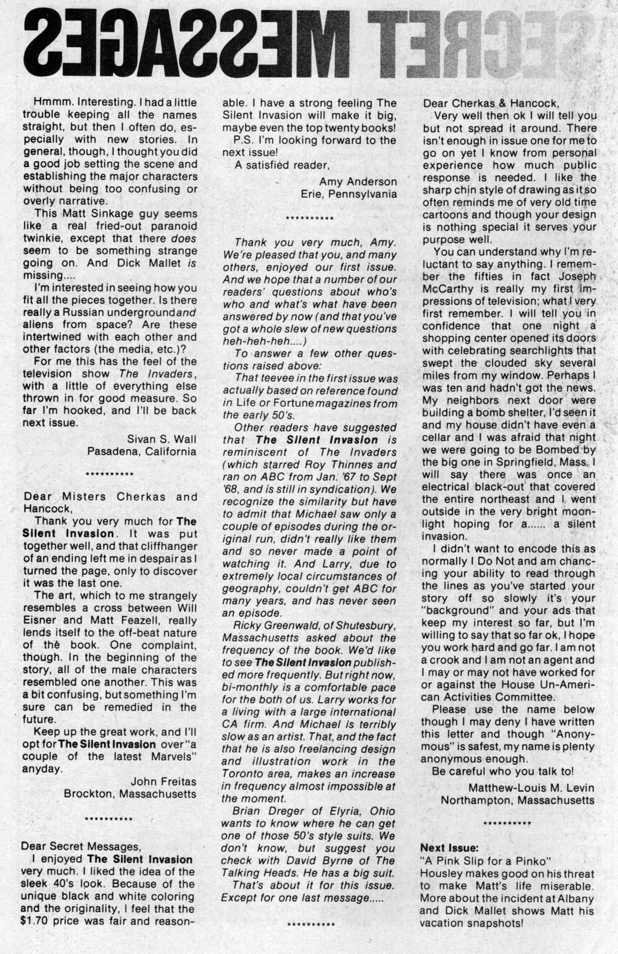 Read online Silent Invasion comic -  Issue #3 - 26