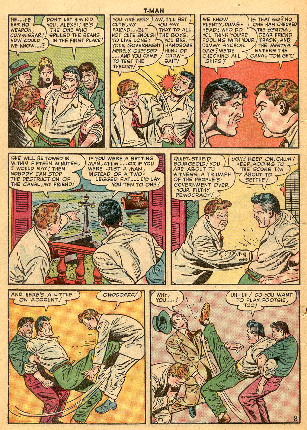 Read online T-Man: World Wide Trouble Shooter comic -  Issue #4 - 10
