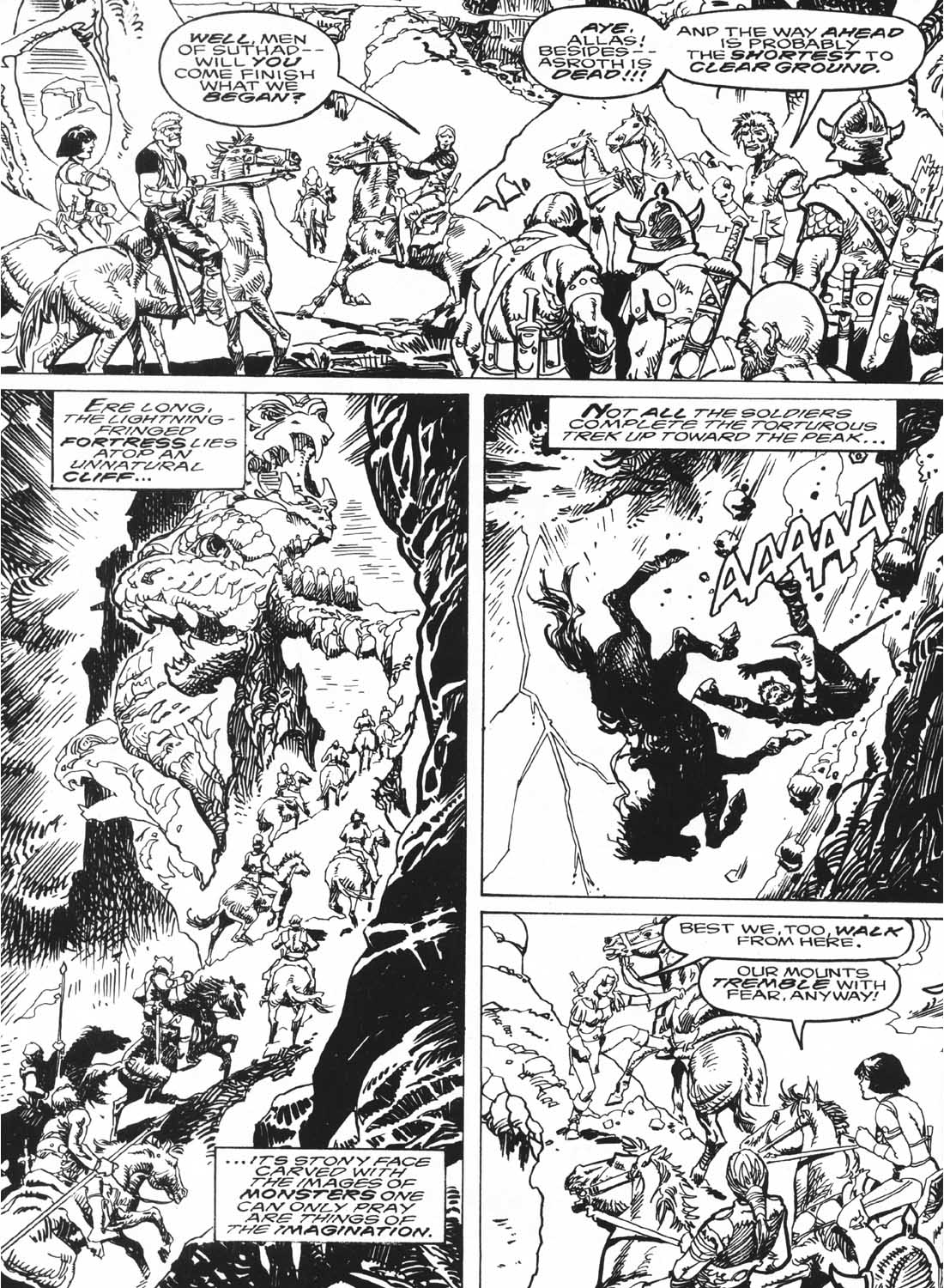 Read online The Savage Sword Of Conan comic -  Issue #233 - 33