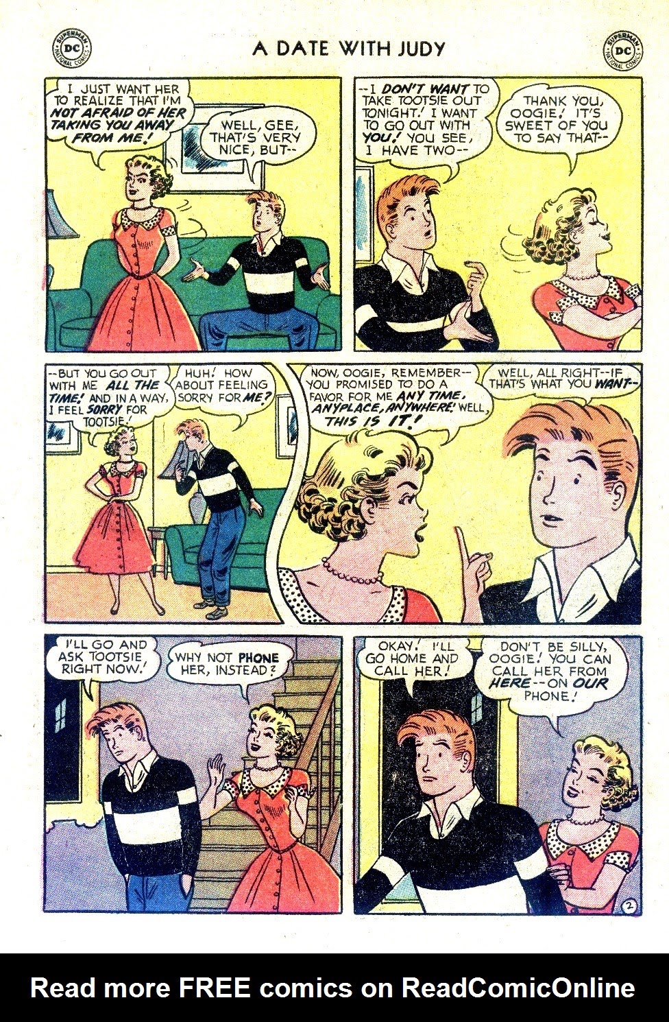 Read online A Date with Judy comic -  Issue #52 - 28