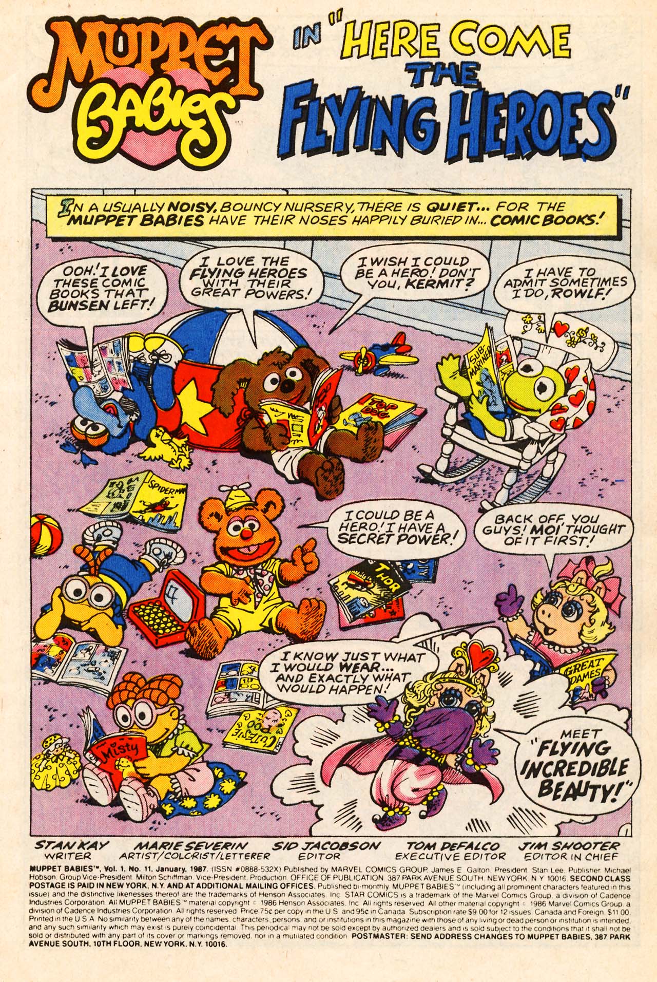 Read online Muppet Babies comic -  Issue #11 - 3