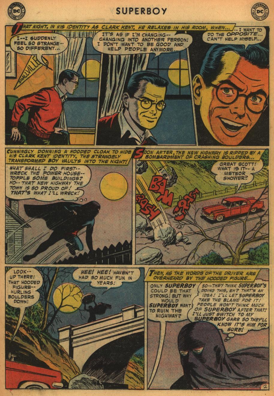 Read online Superboy (1949) comic -  Issue #65 - 12